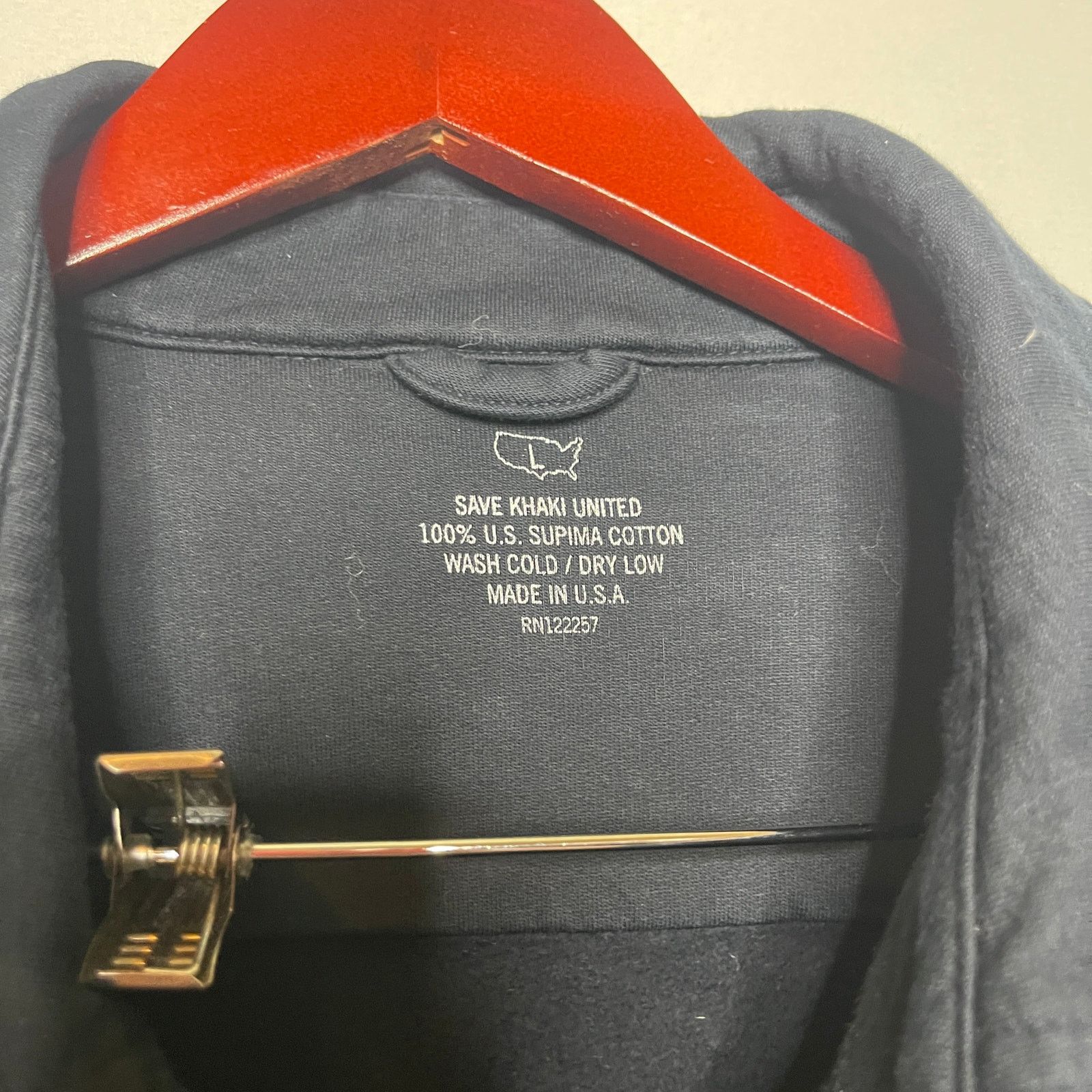 Save Khaki United SAVE KHAKI UNITED SKU Moleskin CPO Shirt Jacket Navy blue L Size US L / EU 52-54 / 3 - 2 Thumbnail