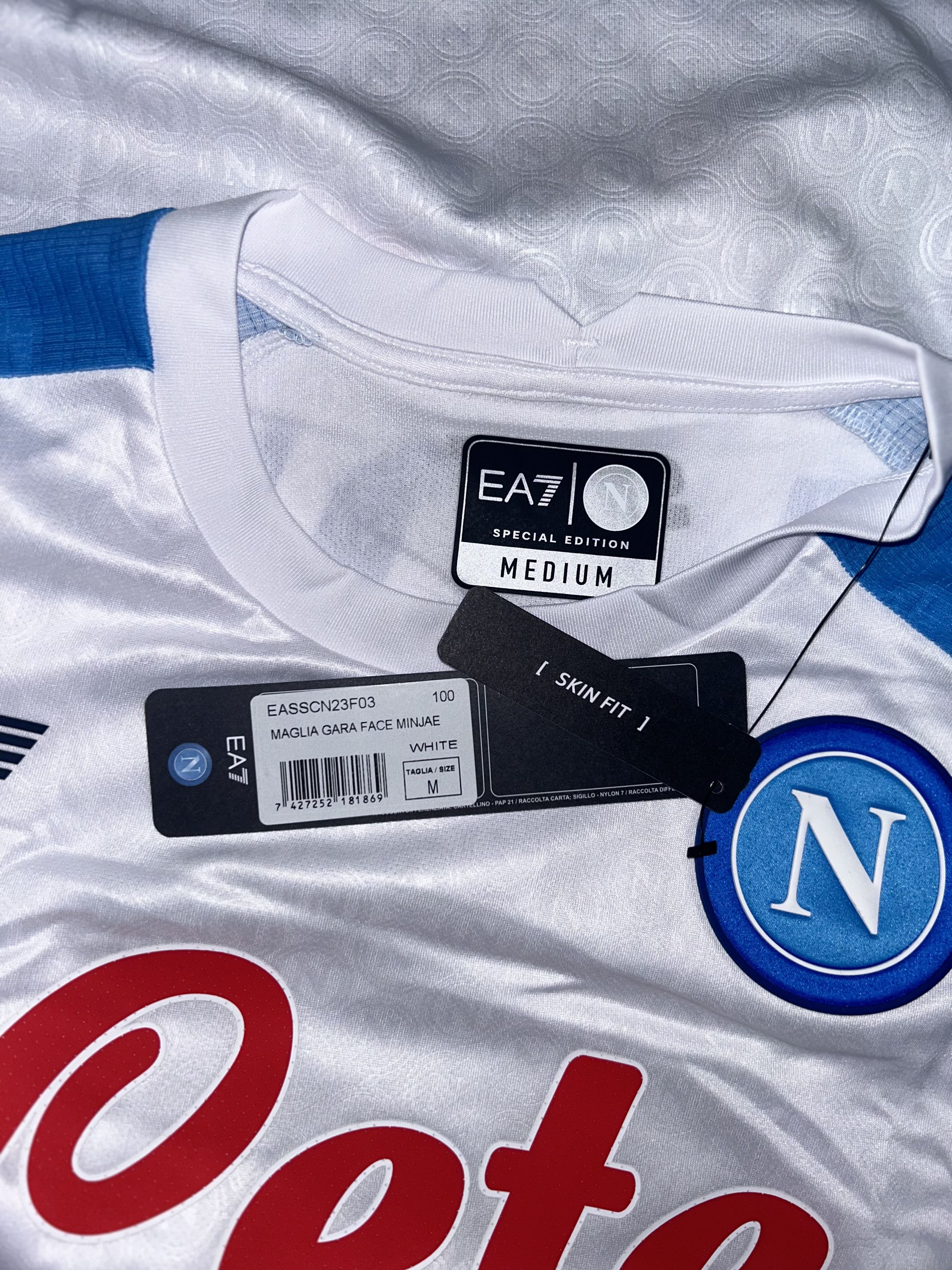 Armani × Armani Exchange × Giorgio Armani [M] EA7 SSC napoli game jersey t-shirts kimminjae dedication Size US M / EU 48-50 / 2 - 9 Thumbnail