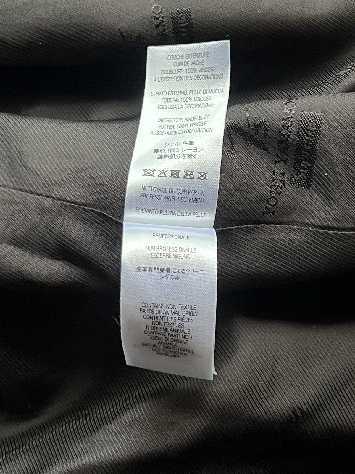 Supreme × Yohji Yamamoto Supreme Y's by Yohji Yamamoto Leather Jacket Size US M / EU 48-50 / 2 - 7 Thumbnail