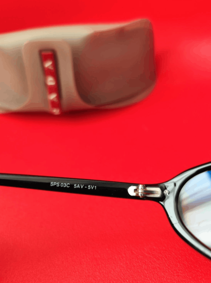 Prada × Vintage PRADA Sunglasses Rimless Sport Metal Frame Shield Wrap Size ONE SIZE - 6 Thumbnail