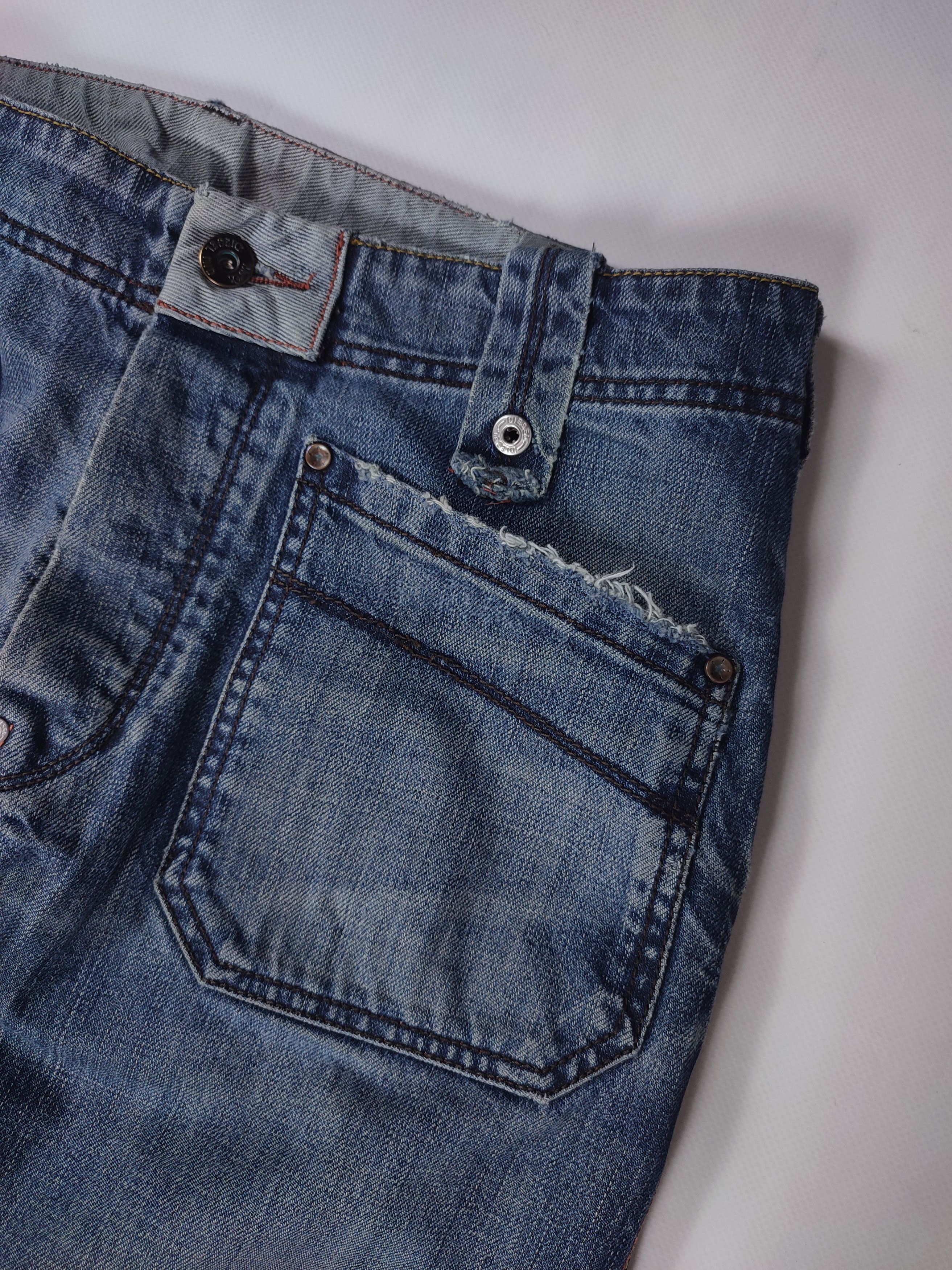 Diesel Diesel Moorix Washed Straight Damaged Denim Pants Size US 30 / EU 46 - 10 Thumbnail