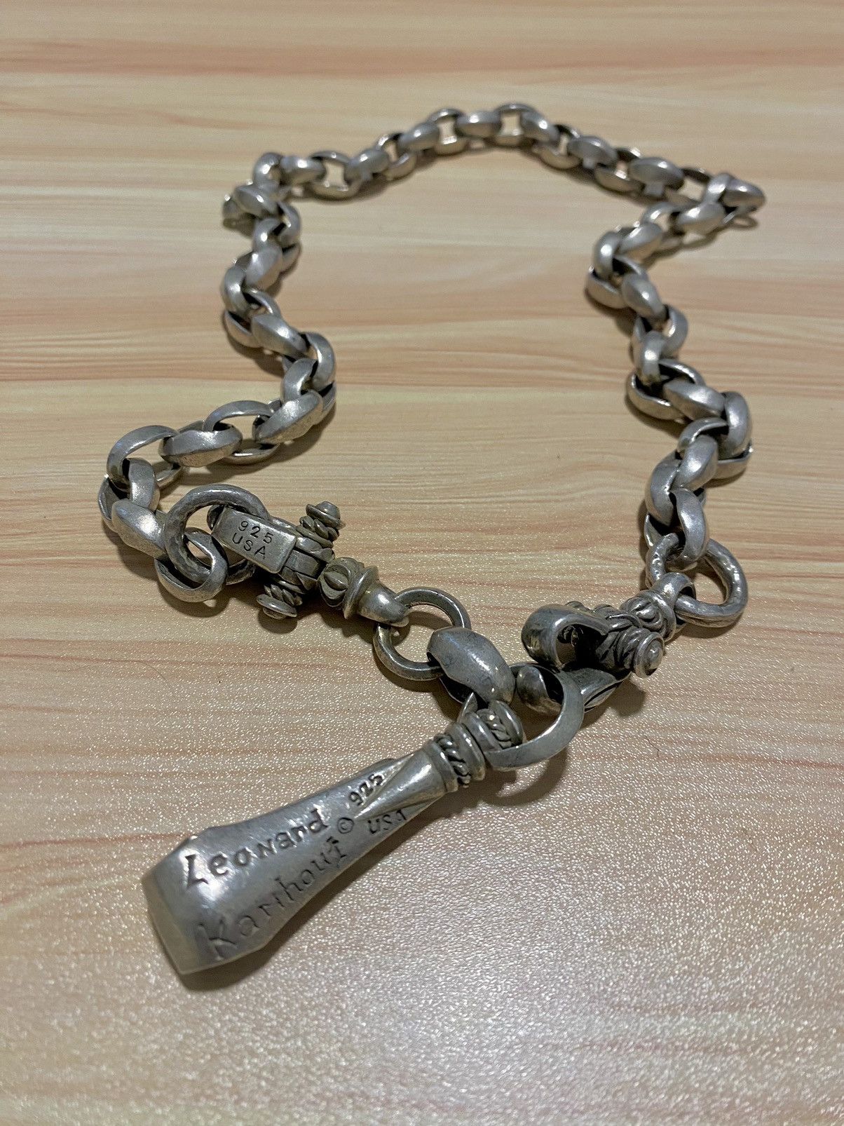 LONE ONES Very Rare Leonard Kamhout Silk Link Wallet Chain Size ONE SIZE - 12 Thumbnail