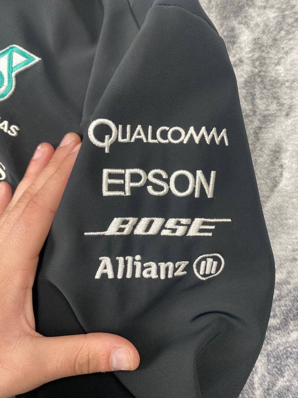 Hugo Boss Hugo Boss Mercedes-AMG Petronas F1 Team Softshell Jacket Size US M / EU 48-50 / 2 - 6 Thumbnail