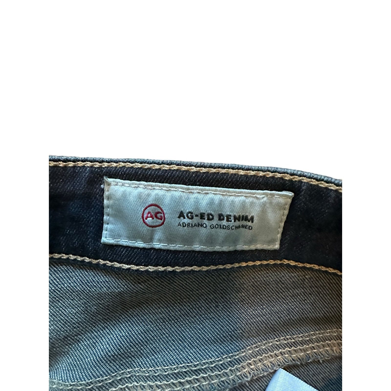 AG Adriano Goldschmied AG 27 The Farrah High Rise Skinny Ankle Dark Wash Blue Jeans Size 27" / US 4 / IT 40 - 7 Thumbnail