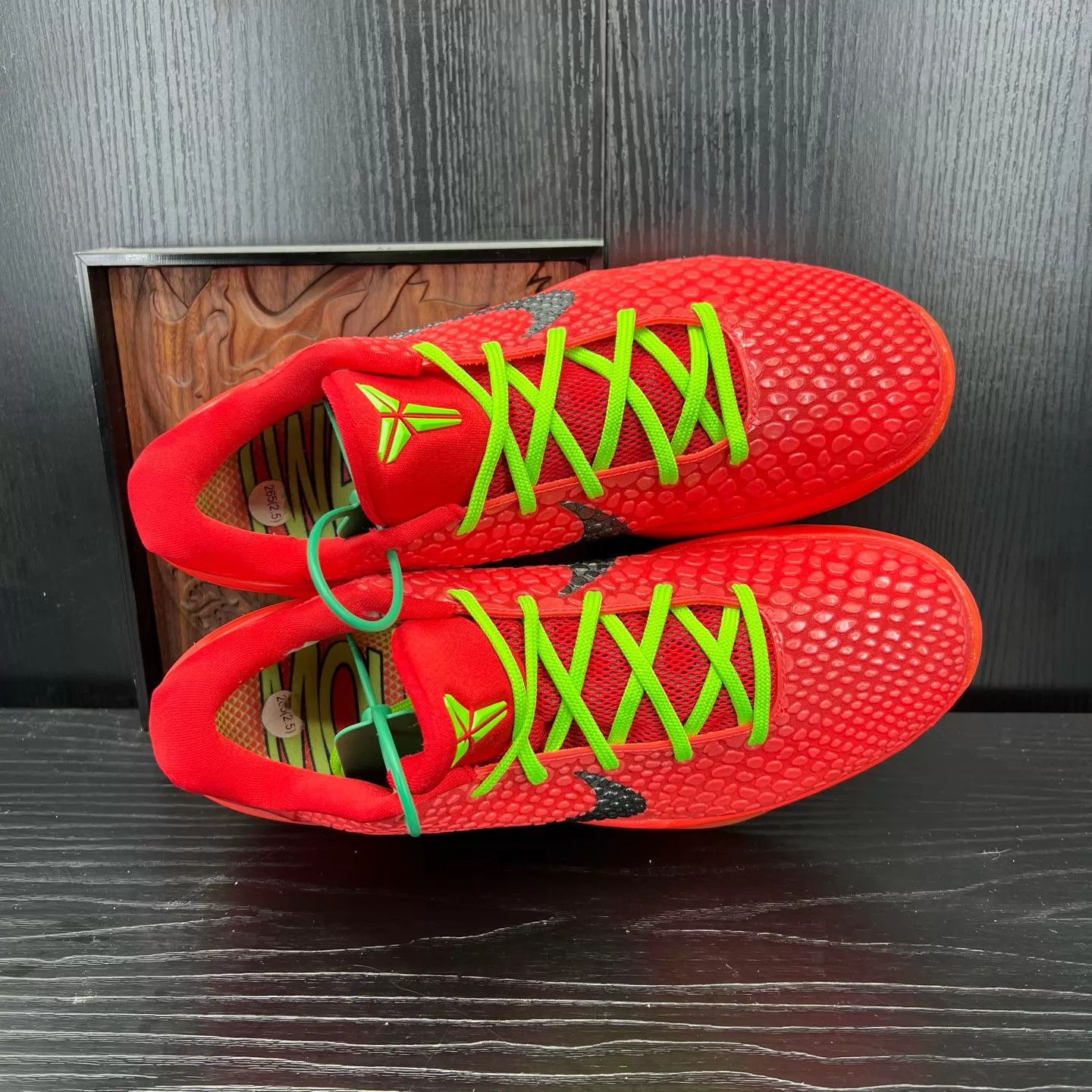 Nike Nike Zoom Kobe 6 Reverse Green Hornet 42 Mint Box Size US 8.5 / EU 41-42 - 4 Thumbnail