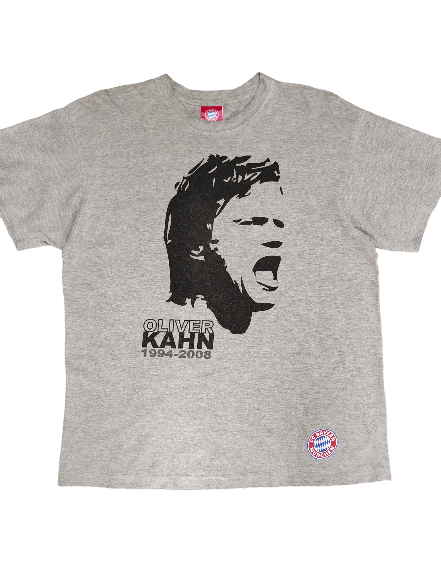 Vintage Vintage FC Bayern Munich Oliver Kahn 1994-2008 T-Shirt Size US L / EU 52-54 / 3 - 2 Thumbnail