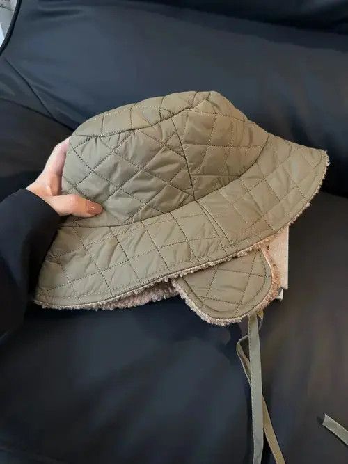 Japanese Brand Bucket Hats with Warm Ears Size ONE SIZE - 3 Thumbnail