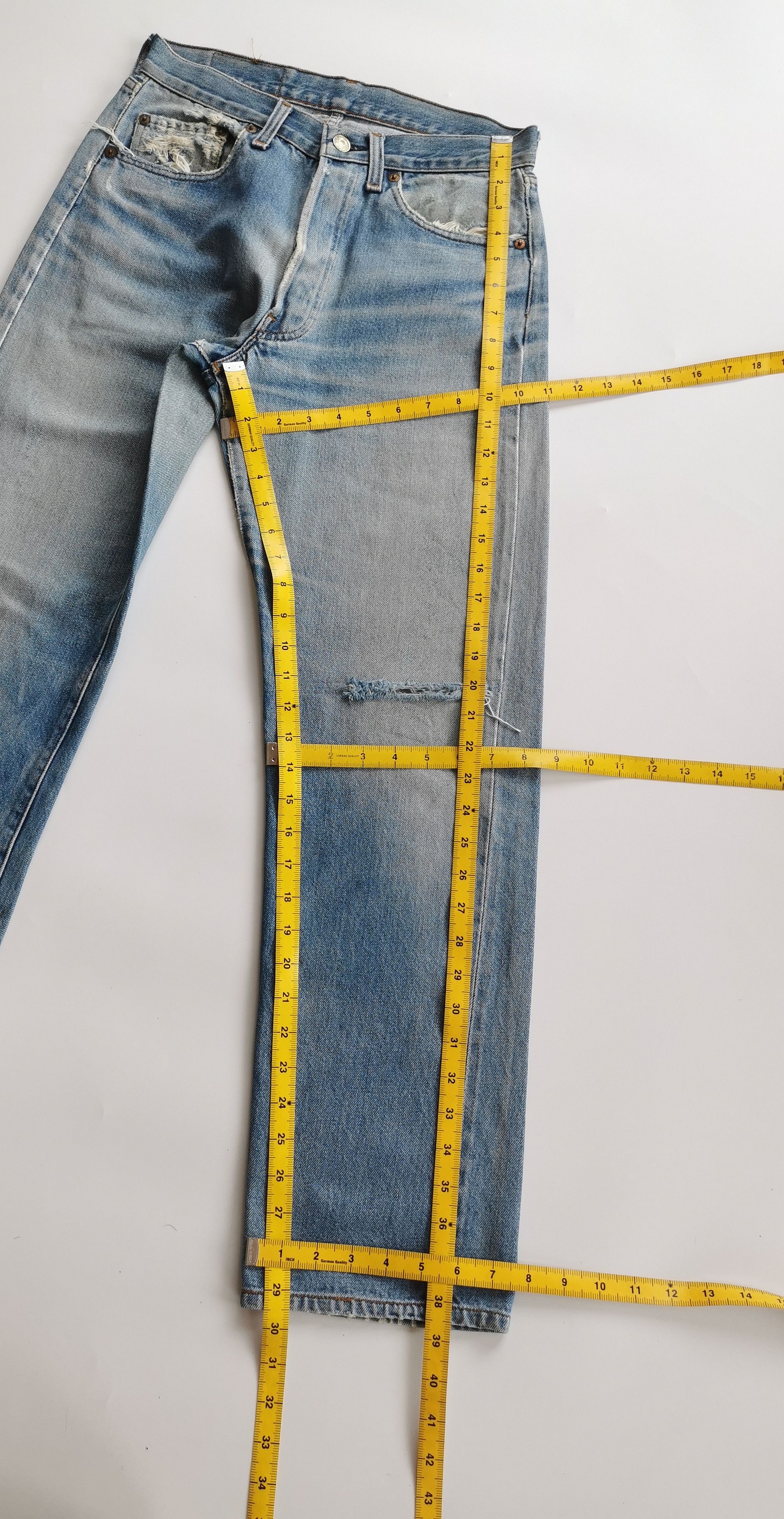 Levi's 70s-80s Selvedge Levis Jeans Size US 28 / EU 44 - 14 Thumbnail