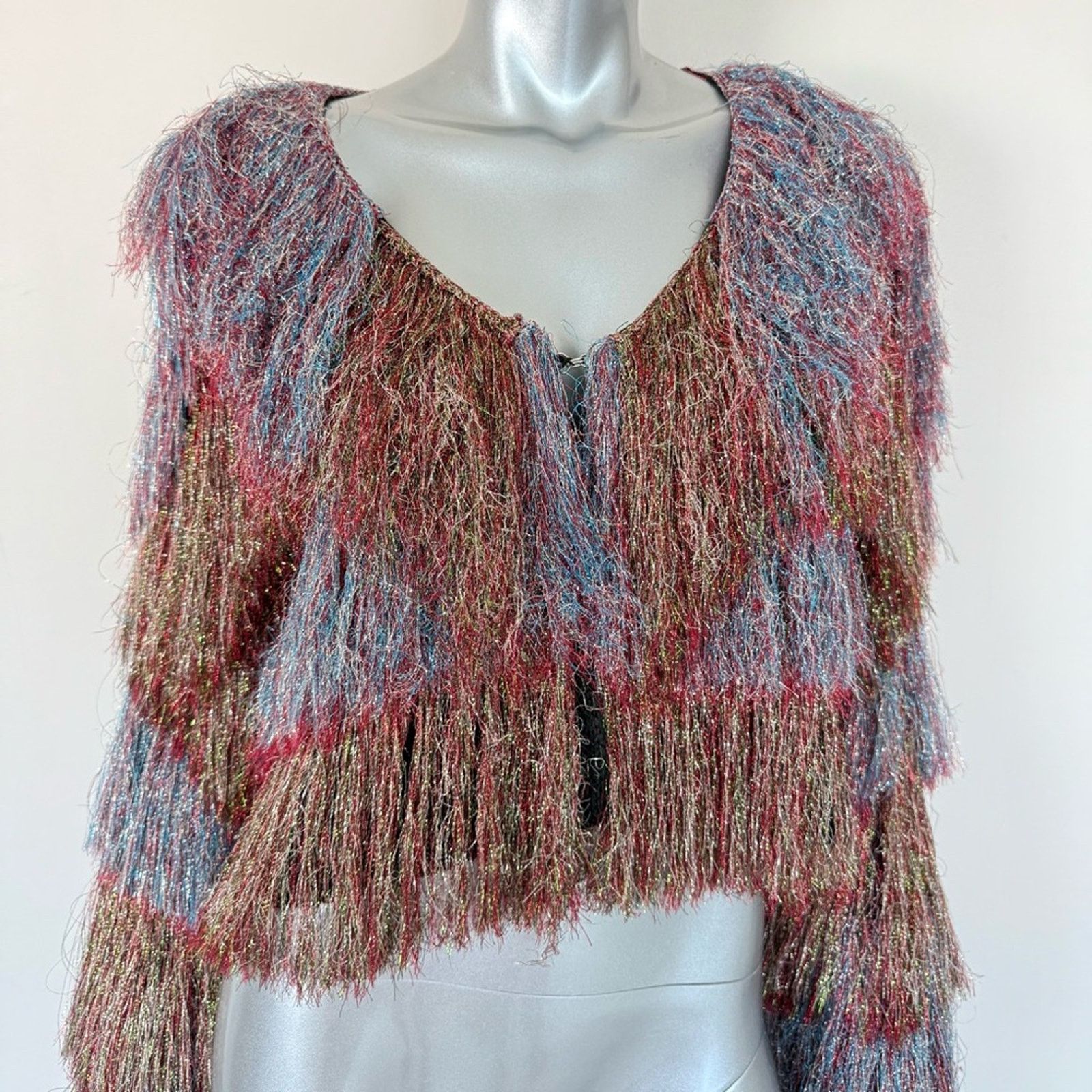 WOW Couture NWT!!! WOW Couture women evening jacket size S Size S / US 4 / IT 40 - 2 Thumbnail
