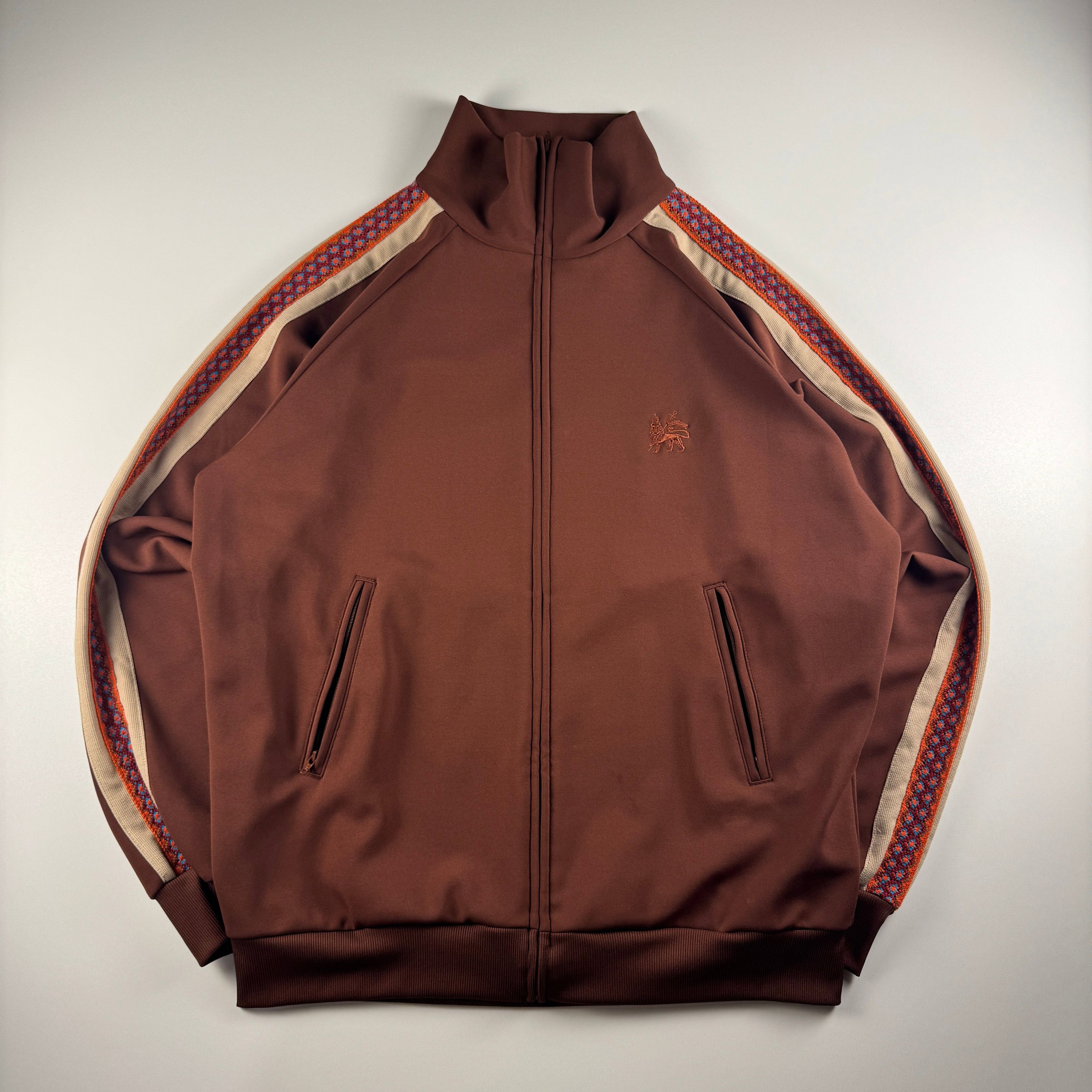 Sasquatchfabrix Sasquatchfabrix Lace Tape Track Jacket Brown (L) Size US L / EU 52-54 / 3 - 1 Thumbnail