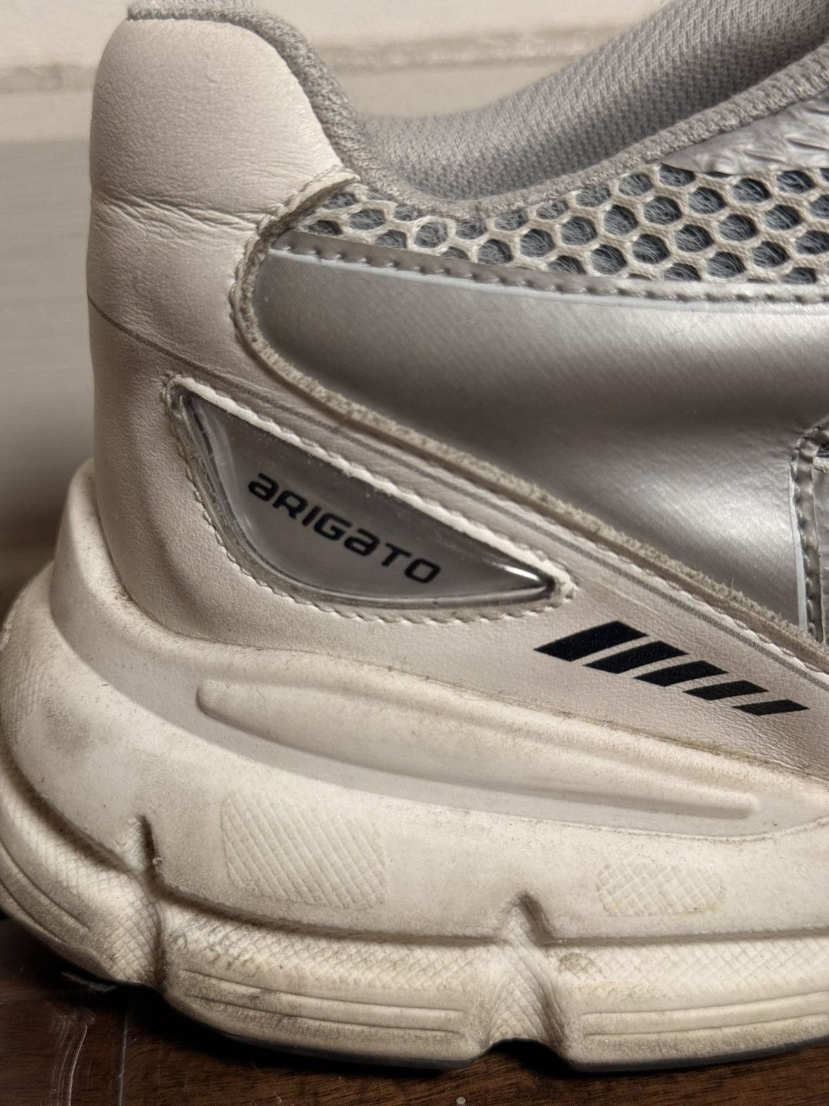 Axel Arigato Axel Arigato Marathon Runner White/Silver Size US 10 / EU 43 - 7 Thumbnail