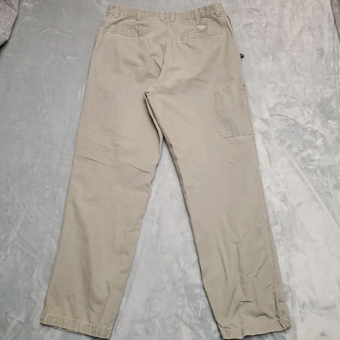 Vintage VINTAGE Columbia Pant Mens 36x33 Beige Canvas Baggy Carpenter Cargo Outdoors Pants Men Beige 5-Pocket Cargo Outdoor Mens Size US 36 / EU 52 - 5 Thumbnail
