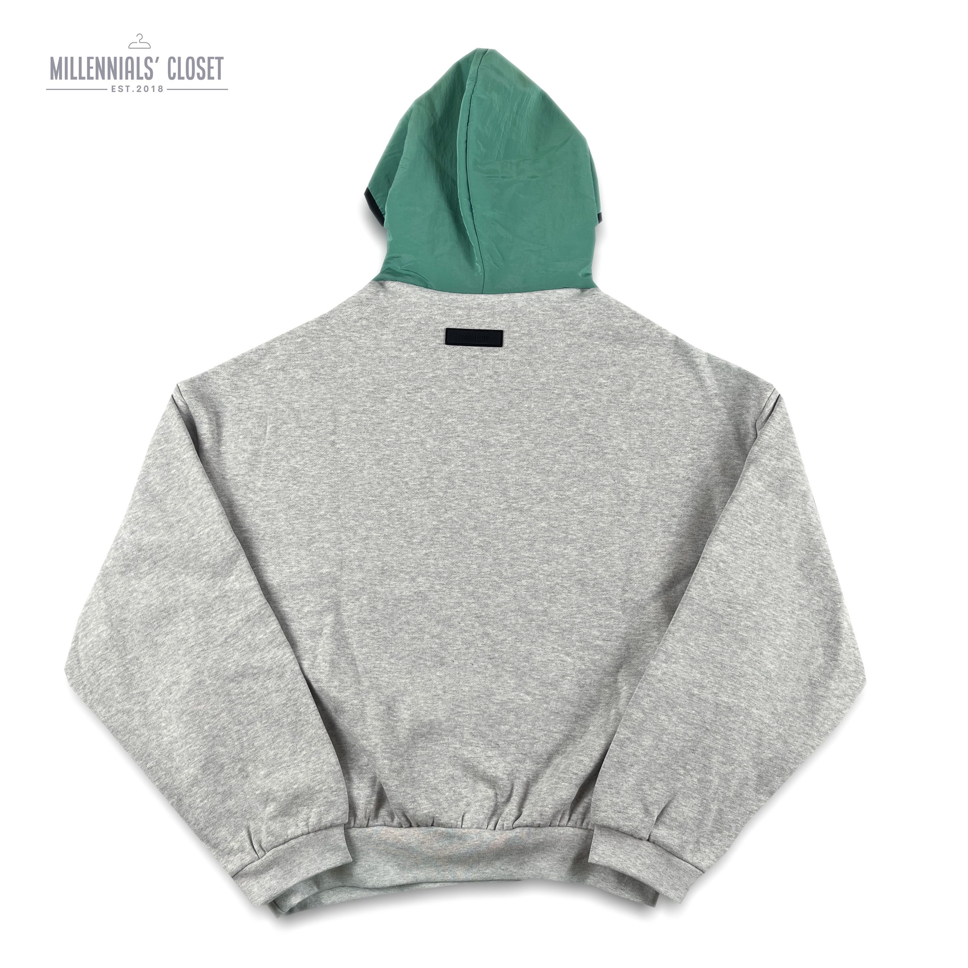 Essentials Fear of God Essentials Hoodie Light Heather Grey Nylon S Size US S / EU 44-46 / 1 - 2 Thumbnail