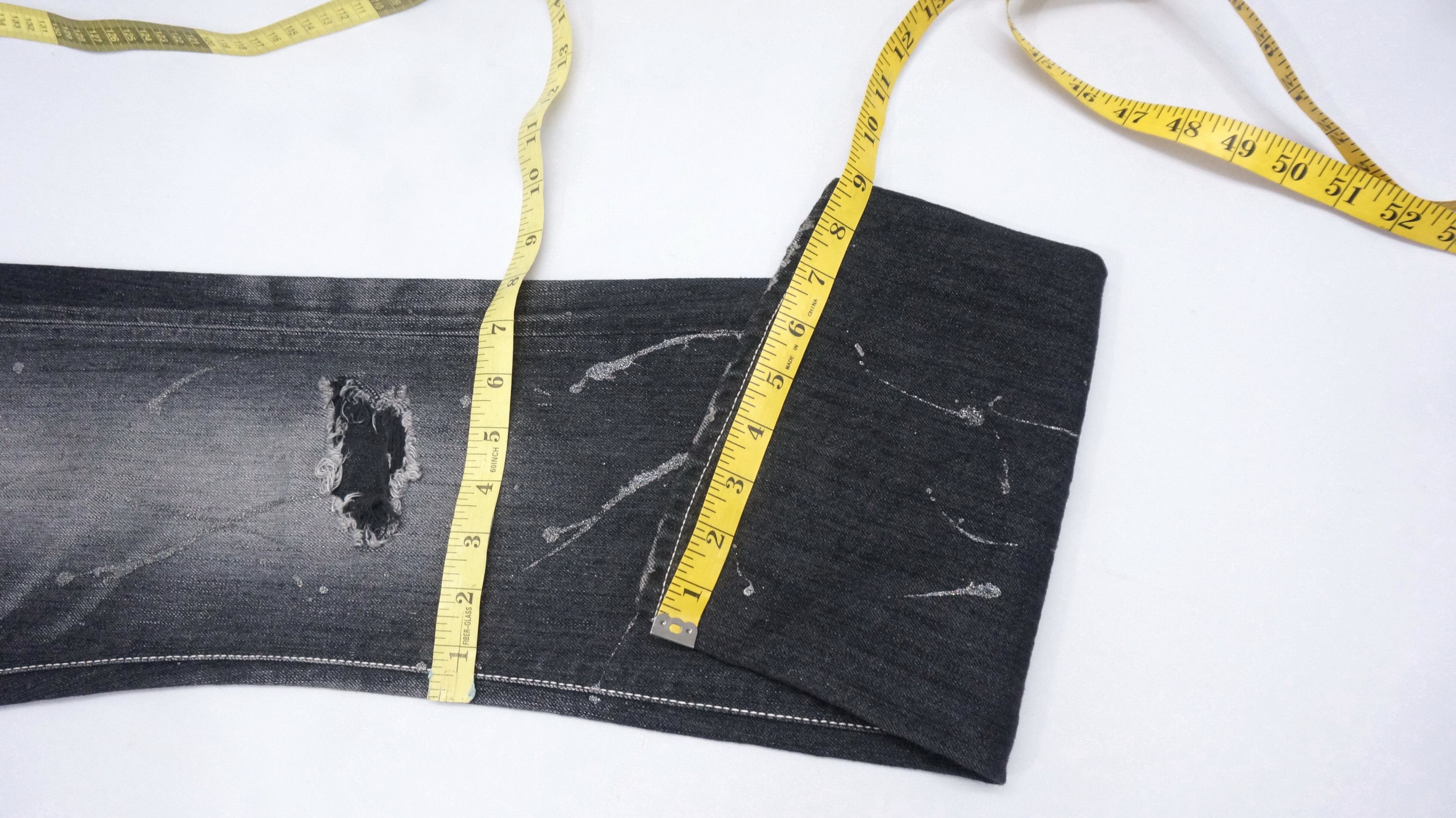 Japanese Brand 💥 Japan Murder License Ripped Distressed Jeans Size US 30 / EU 46 - 14 Thumbnail