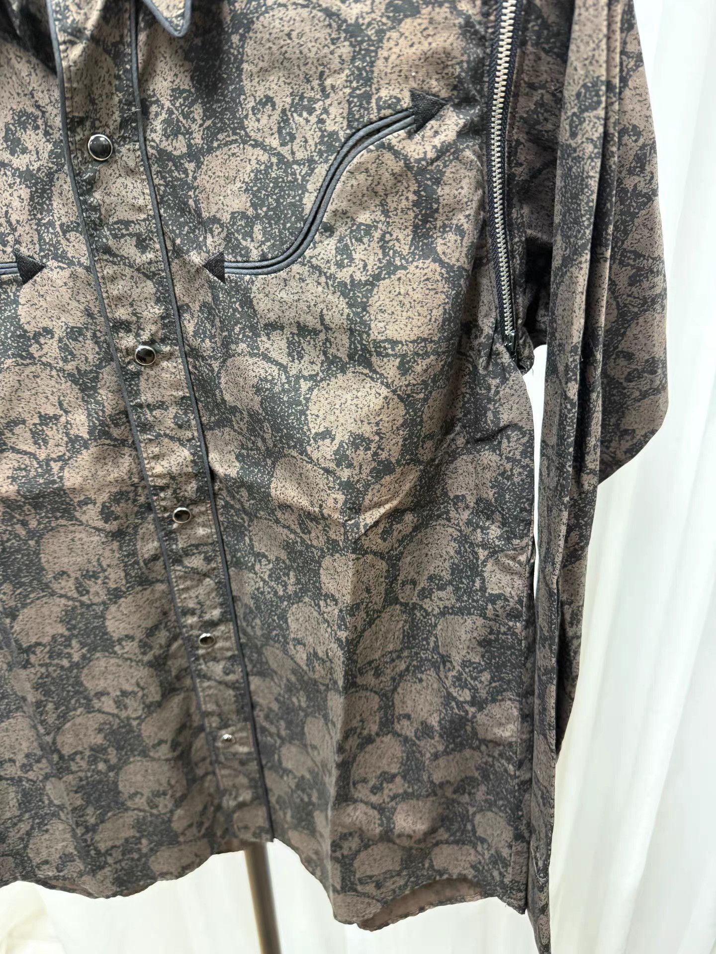 Undercover Undercover Skull Zip Panel Limited Shirt K20 Size US M / EU 48-50 / 2 - 6 Thumbnail