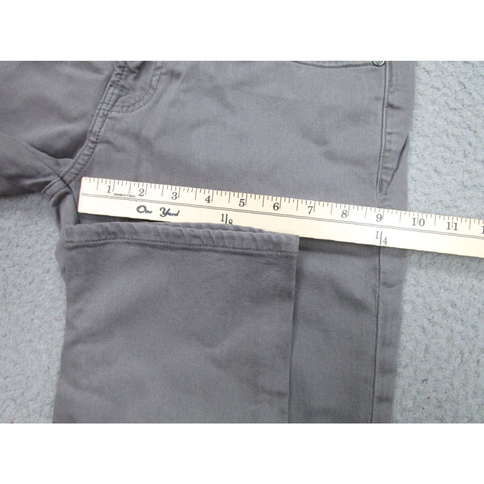 johnnie-O johnnie-O Pants Mens 30x32 Gray Granite Chino Khakis Hugo Golf Casual Preppy Size US 30 / EU 46 - 6 Thumbnail