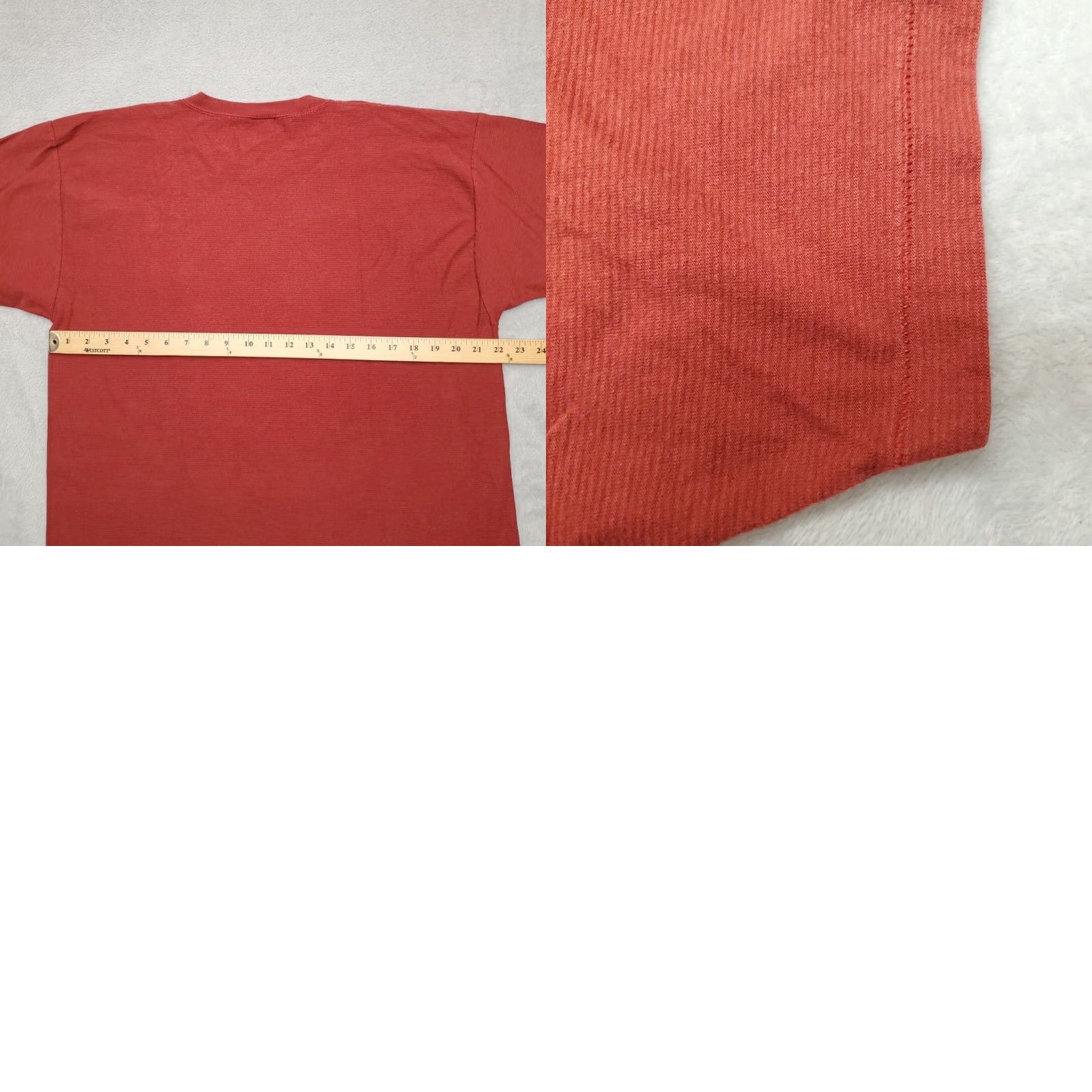 Velva Sheen VINTAGE Velva Sheen T Shirt Mens XL Red Looney Tunes Bugs Bunny Taz Sylvester USA Made Mens XL Red Size US XL / EU 56 / 4 - 8 Thumbnail
