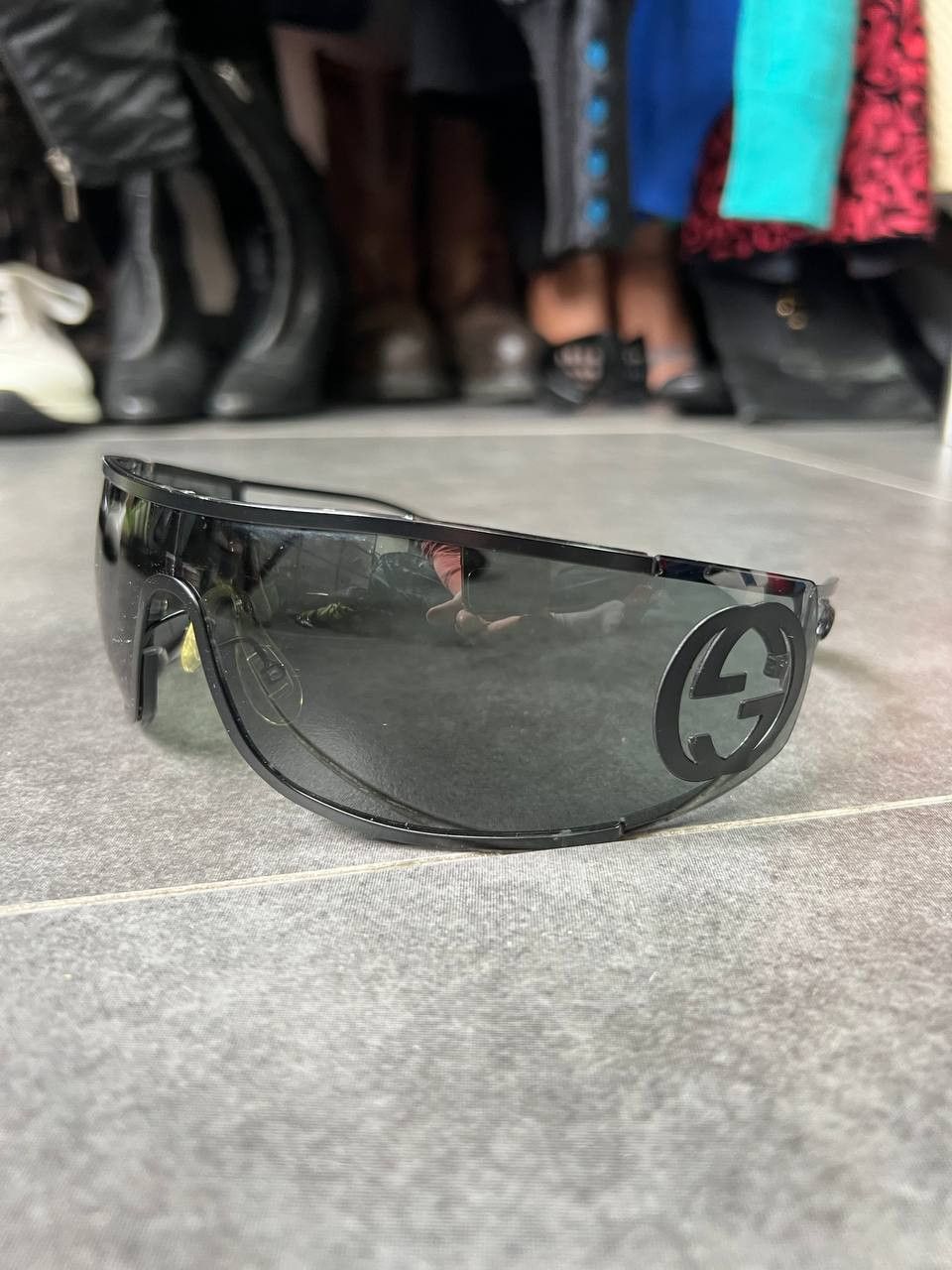 Gucci Tom Ford Era Gucci sunglasses archive Shielded mask Size ONE SIZE - 2 Thumbnail