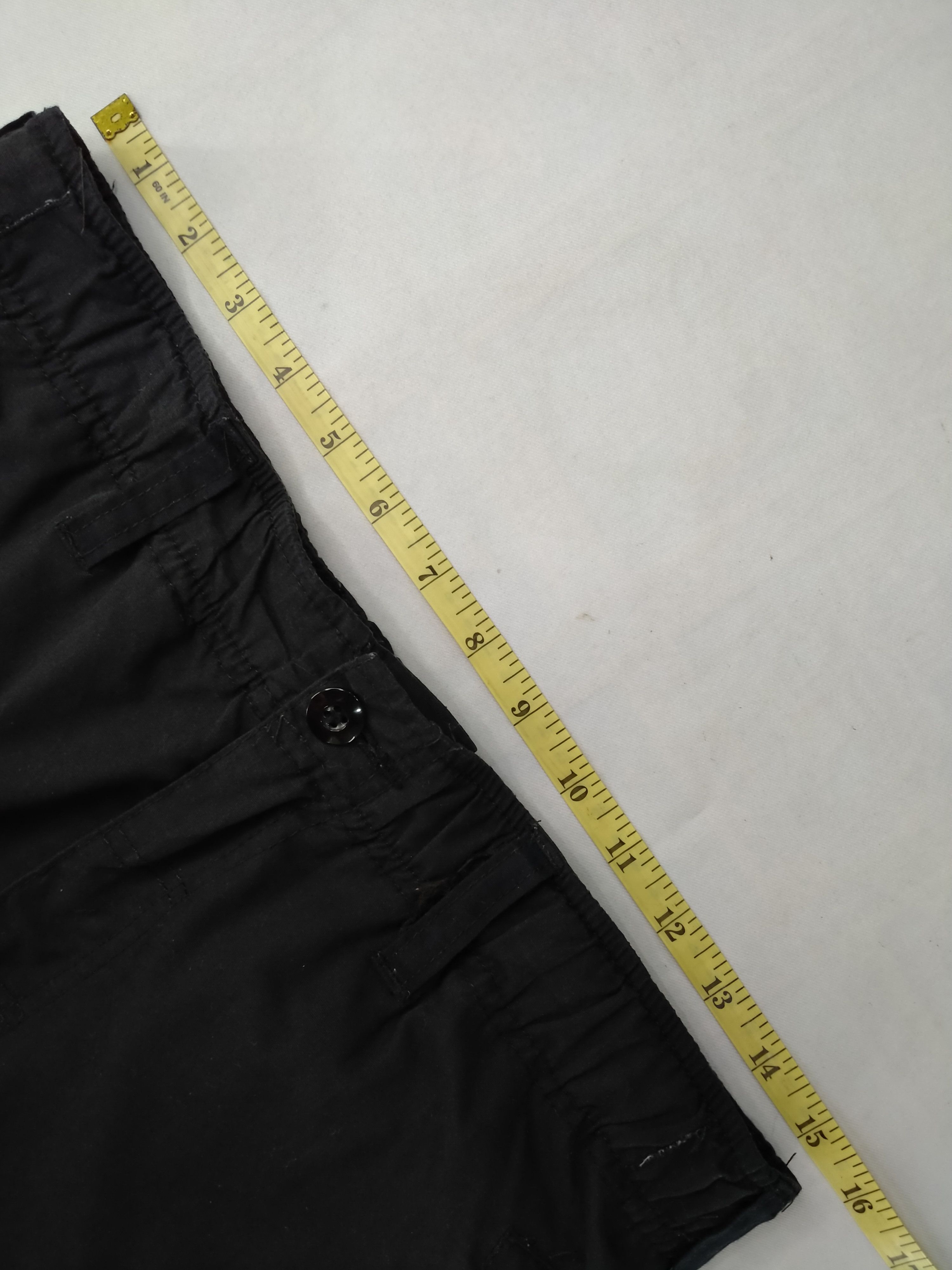 Japanese Brand Vintage Elastic/Drawstring Waist Japanese Cargo Pants CP093 Size US 31 - 8 Thumbnail