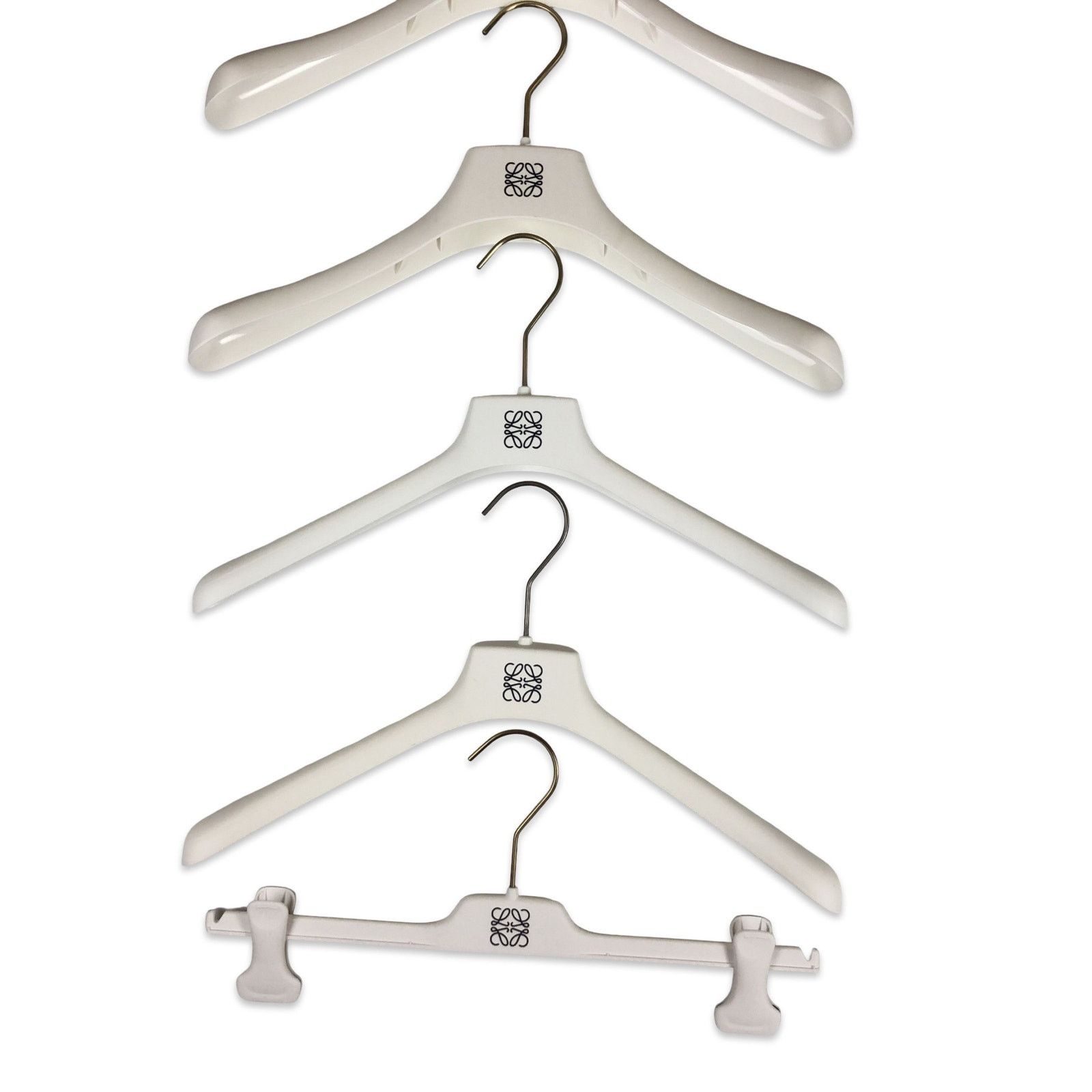 Loewe Loewe Logo Premium Made in Italy White Hangers Size ONE SIZE - 4 Thumbnail