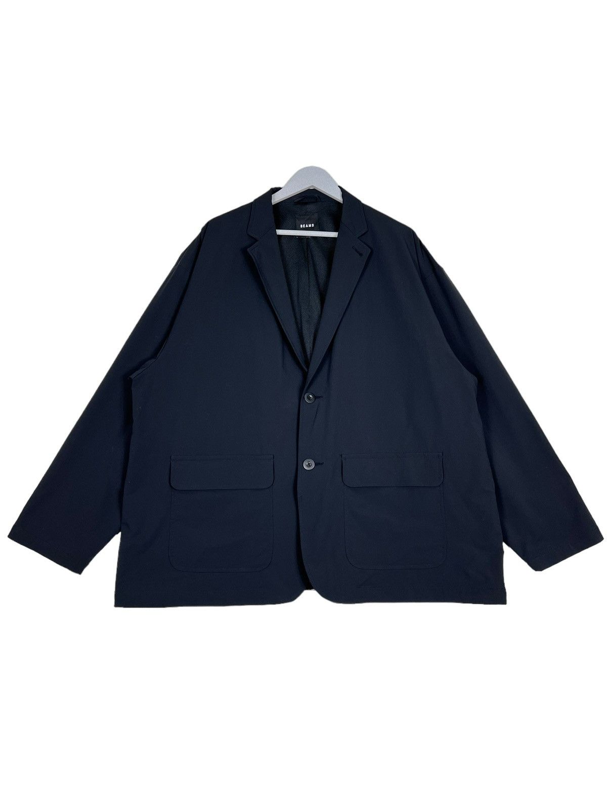Beams Plus 🔥 BEAMS PLUS NYLON OVERSIZED MINIMALISM JACKET Size US L / EU 52-54 / 3 - 2 Thumbnail