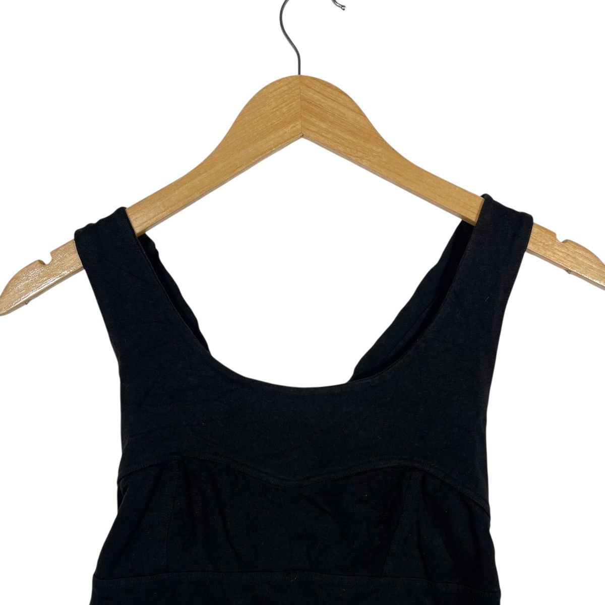 Betsey Johnson Vintage Betsey Johnson Black Cross Back Crop Tank Top USA Size XS / US 0-2 / IT 36-38 - 2 Thumbnail