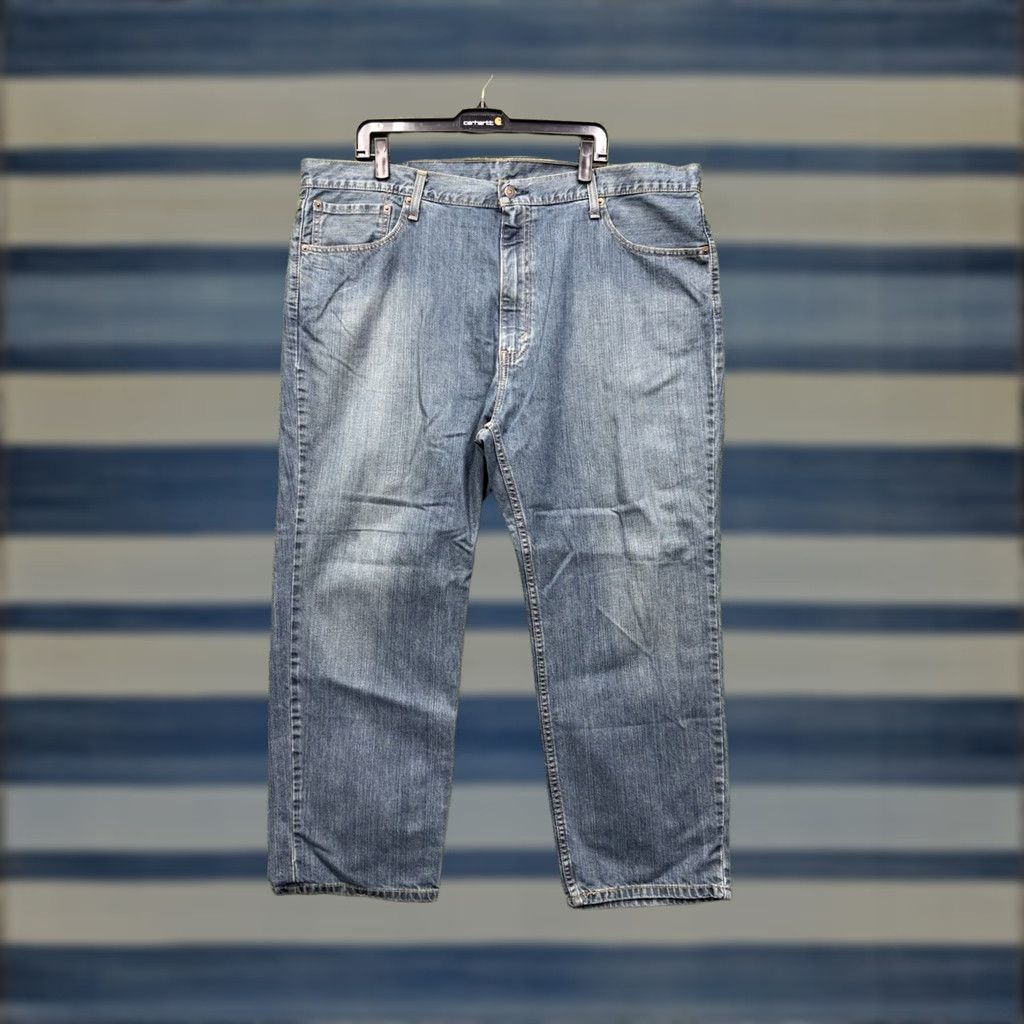 Levi's Levi's 559 Jeans Mens 44x29 Blue Relaxed Straight Baggy Grunge Denim Jeans Mens 44 Blue Levi's 559 Grunge Straight 5-Pocket Denim Baggy) Size US 44 / EU 60 - 1 Thumbnail