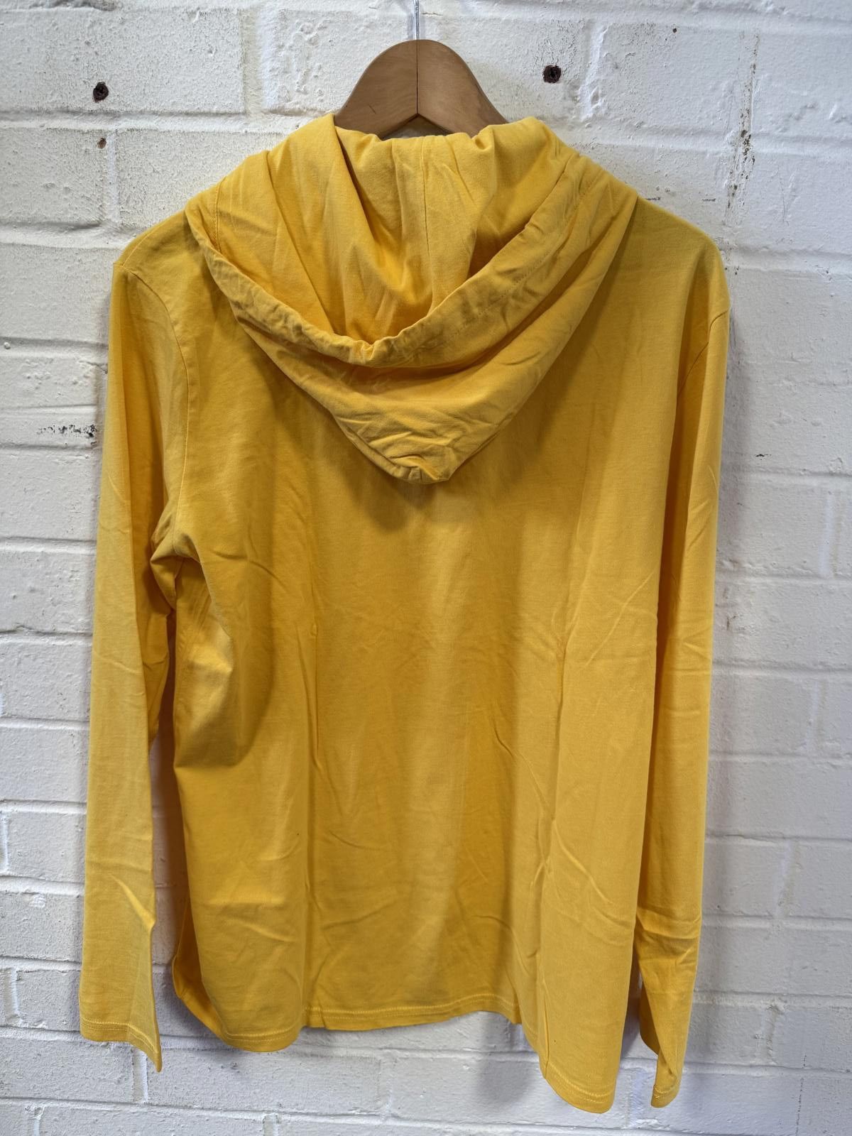 Polo Ralph Lauren Polo Ralph Lauren Yellow Hooded Long Sleeve Top Size US S / EU 44-46 / 1 - 2 Thumbnail