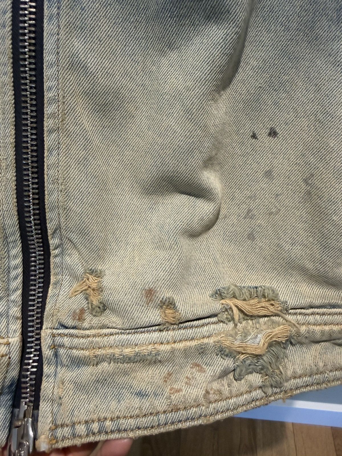Diesel Disel distressed demin jacket Size US L / EU 52-54 / 3 - 4 Thumbnail