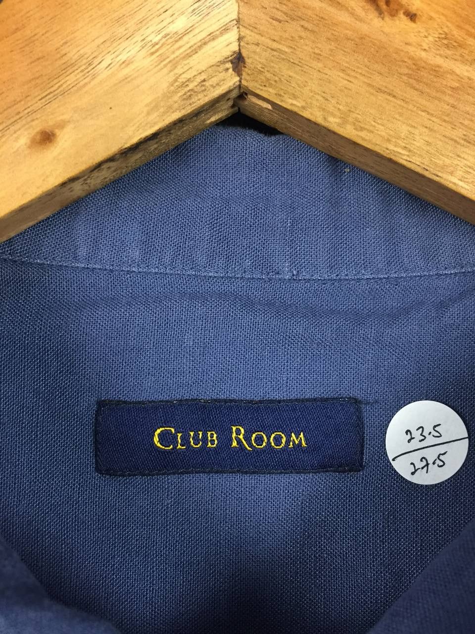 Club Room Club Room Medium Blue Linen Rayon Blend Camp Shirt Size US M / EU 48-50 / 2 - 10 Thumbnail