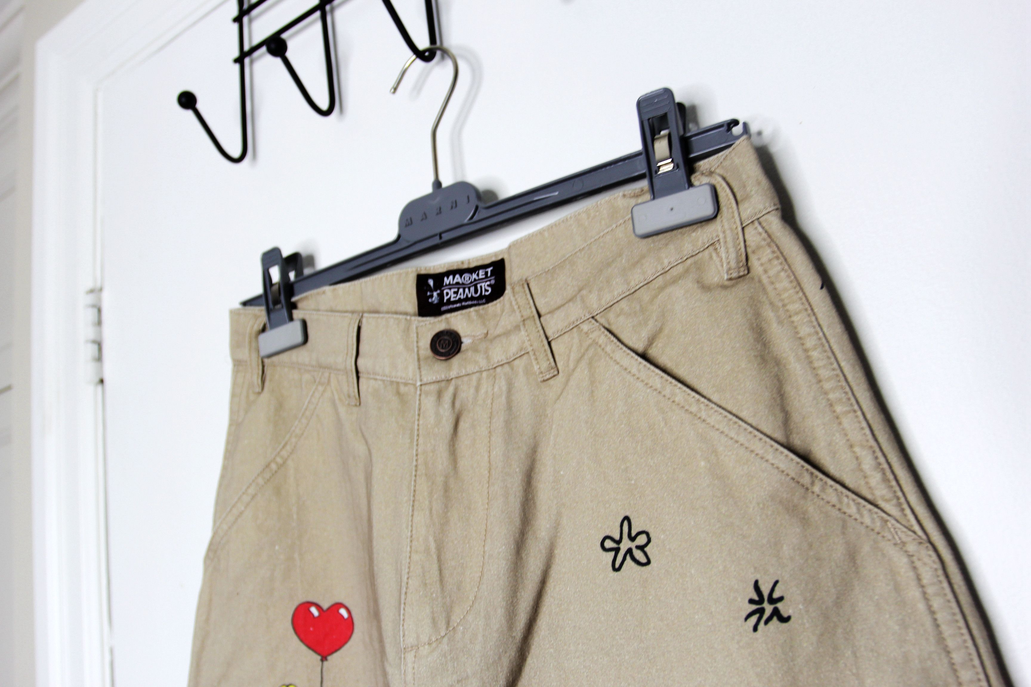 Market × Peanuts BNWT AW24 MARKET x PEANUTS CANVAS PANTS 28 Size US 28 / EU 44 - 4 Thumbnail
