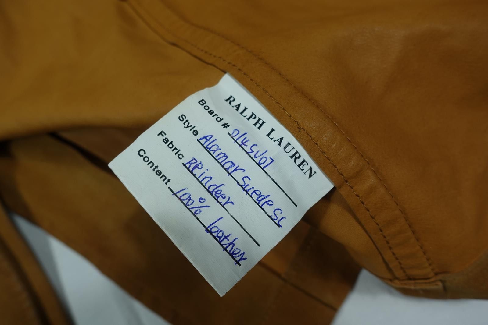 Polo Ralph Lauren Polo Ralph Lauren Blazer Jacket Coat Leather Suede SAMPLE 40 Size 40R - 5 Thumbnail