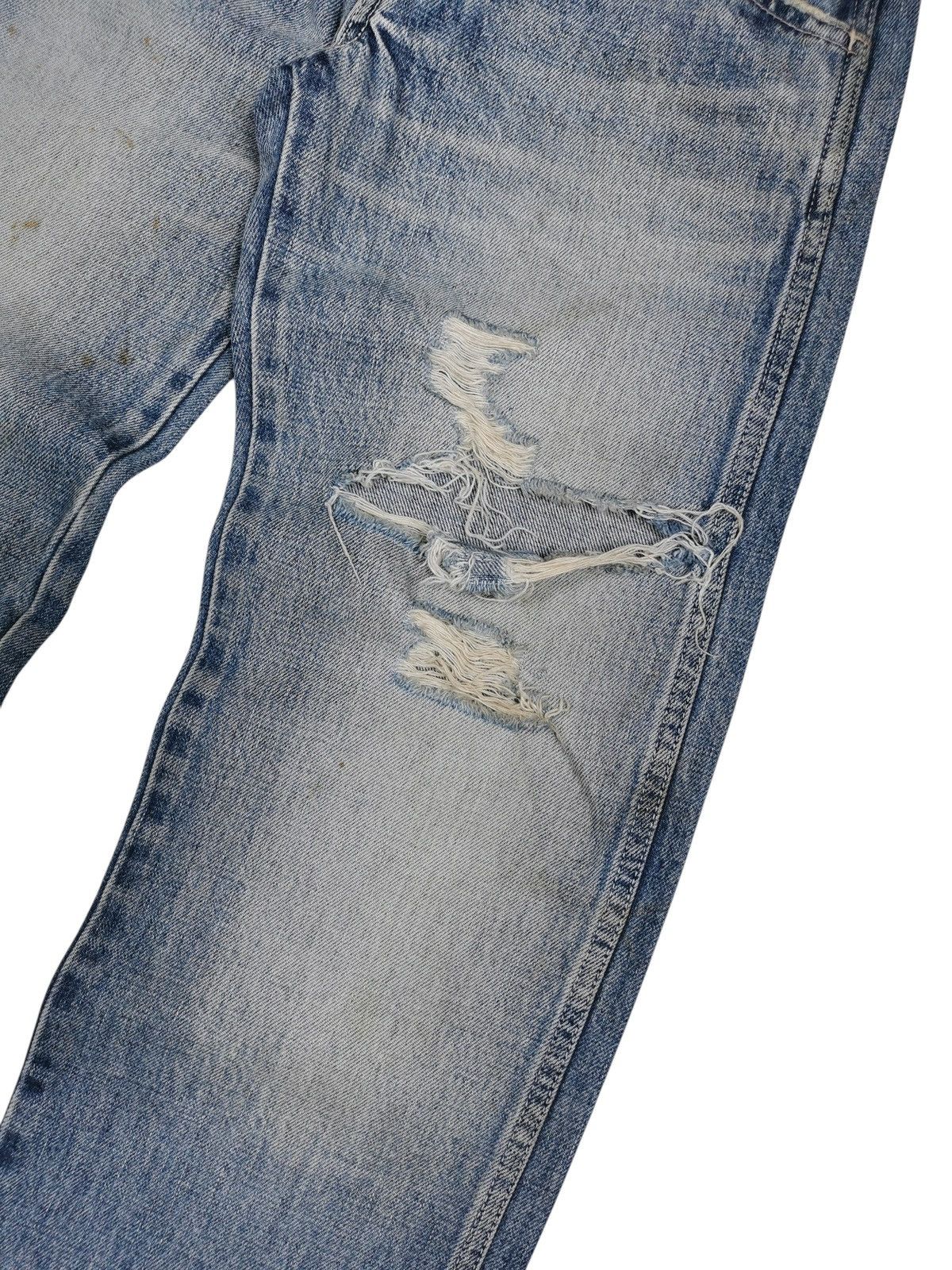 Kapital Ripped Distressed DMG Jeans Size US 28 / EU 44 - 4 Thumbnail