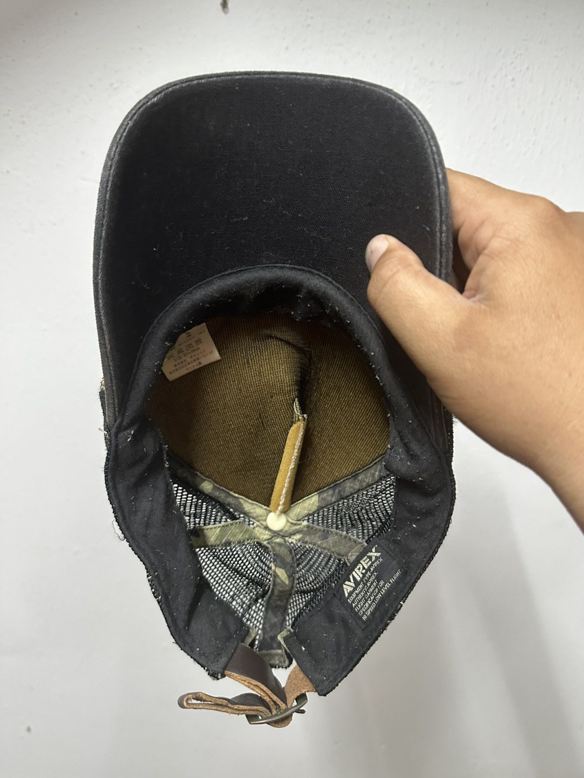 Alpha Industries VTG Distress Alpha Industries Trucked Hat Size ONE SIZE - 4 Thumbnail
