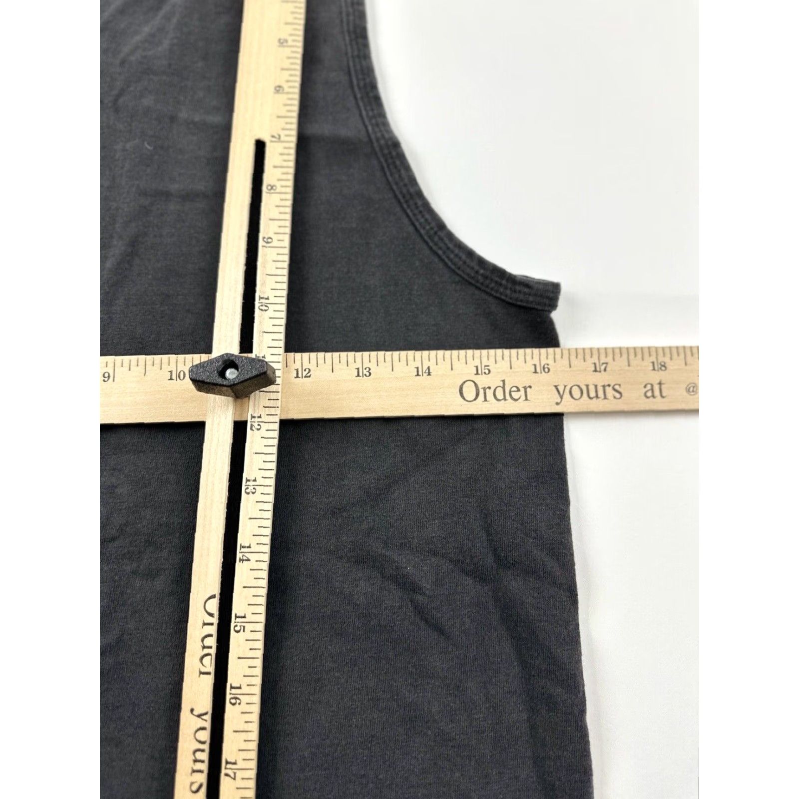 Disney VINTAGE Disney Wear Tank Top Men’s S / M Black Mickey Mouse Made In USA Size US S / EU 44-46 / 1 - 8 Thumbnail