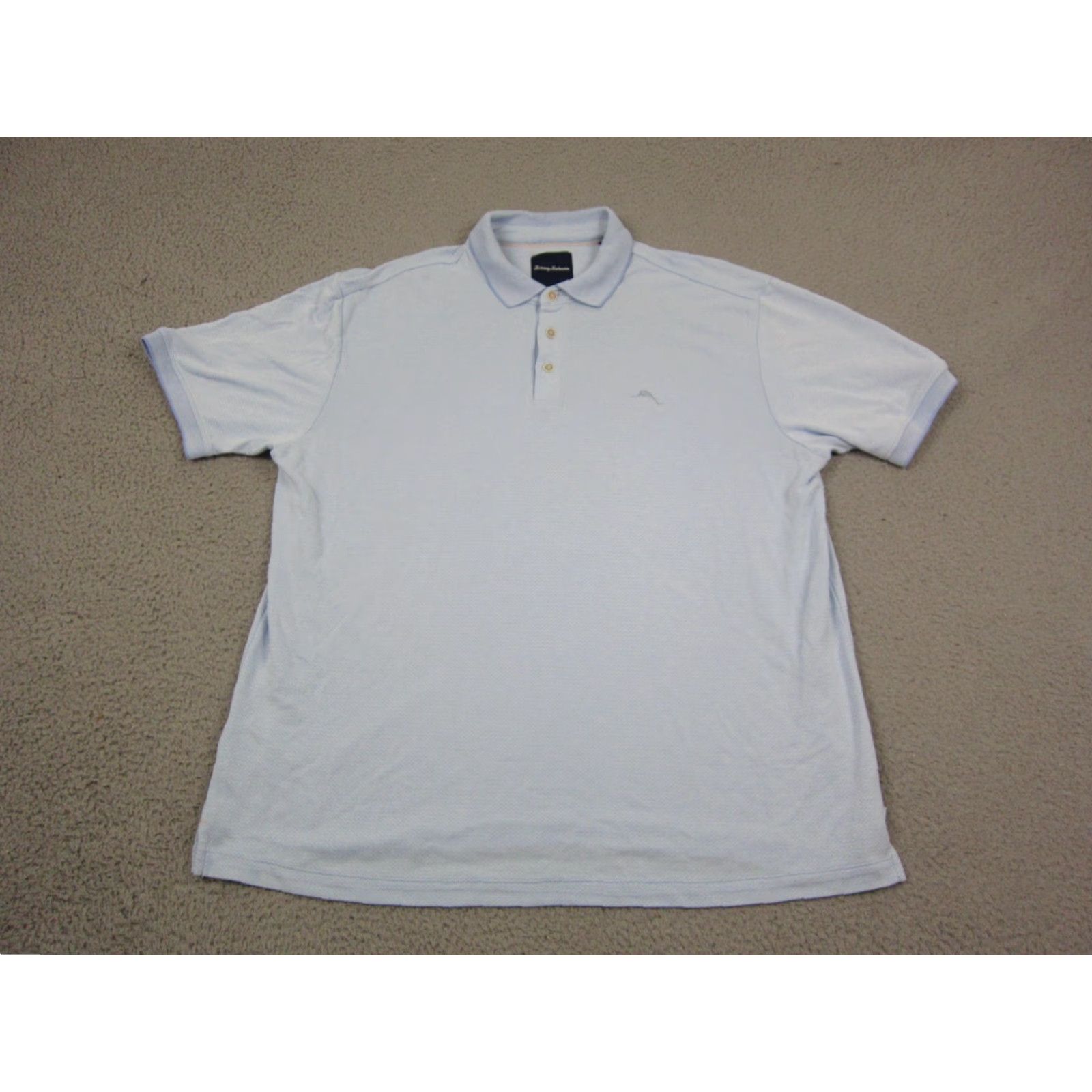 Tommy Bahama Tommy Bahama Polo Shirt Mens XL Blue 90s Classic Casual Short Sleeve Polo Shirt Adult Regular Fit Golf Beach Performance Shirt Size US XL / EU 56 / 4 - 2 Thumbnail