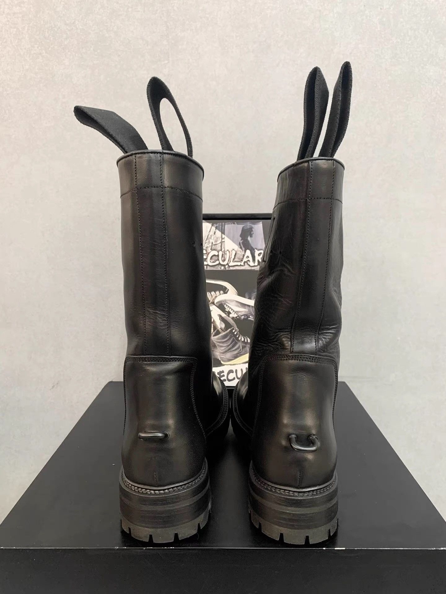 Rick Owens Rick Owens Mainline Iron Ring Platform Chelsea Boots K34 Size US 8 / EU 41 - 6 Thumbnail
