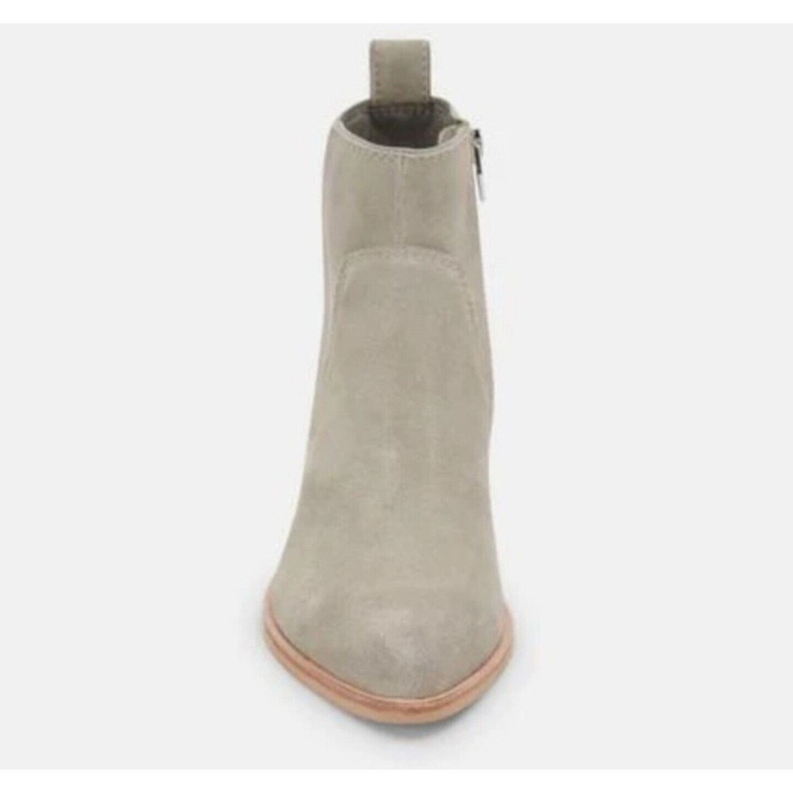 Dolce Vita Dolce Vita Bootie Shoes Gray Suede Ankle Bootie Pointed Toe Size US 9 / IT 39 - 2 Thumbnail