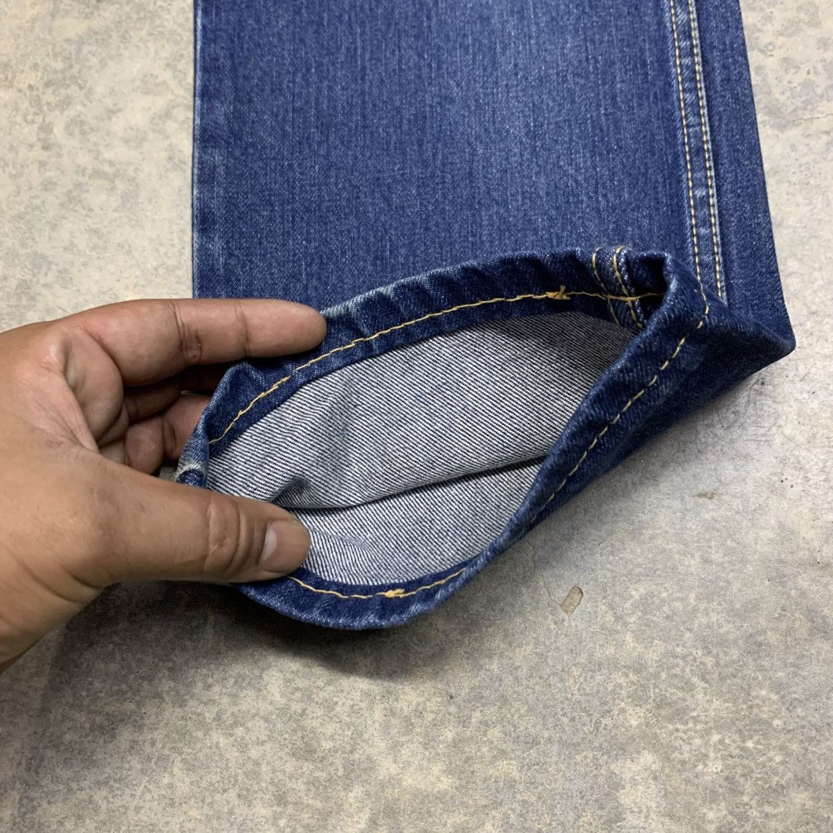 Edwin Vintage Edwin Union Jack Patch Clawmark Fade Jeans Size US 28 / EU 44 - 6 Thumbnail