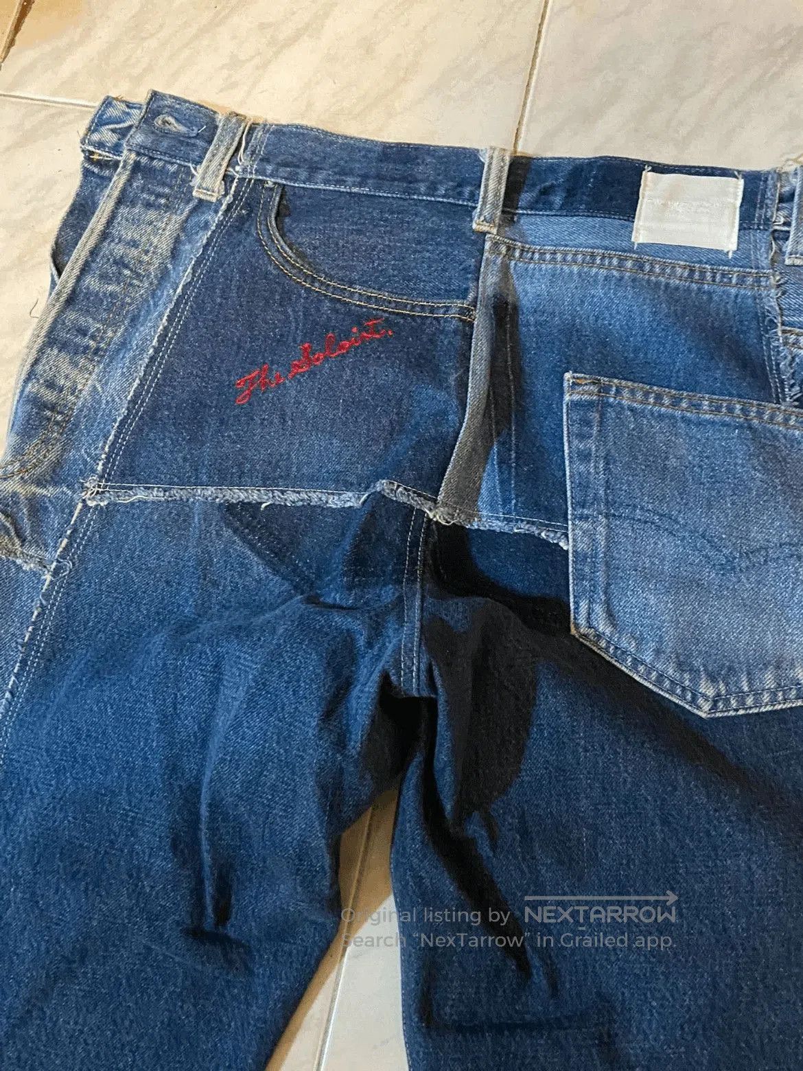 Sz 48 The soloist x Levis Joint Patches Denim.