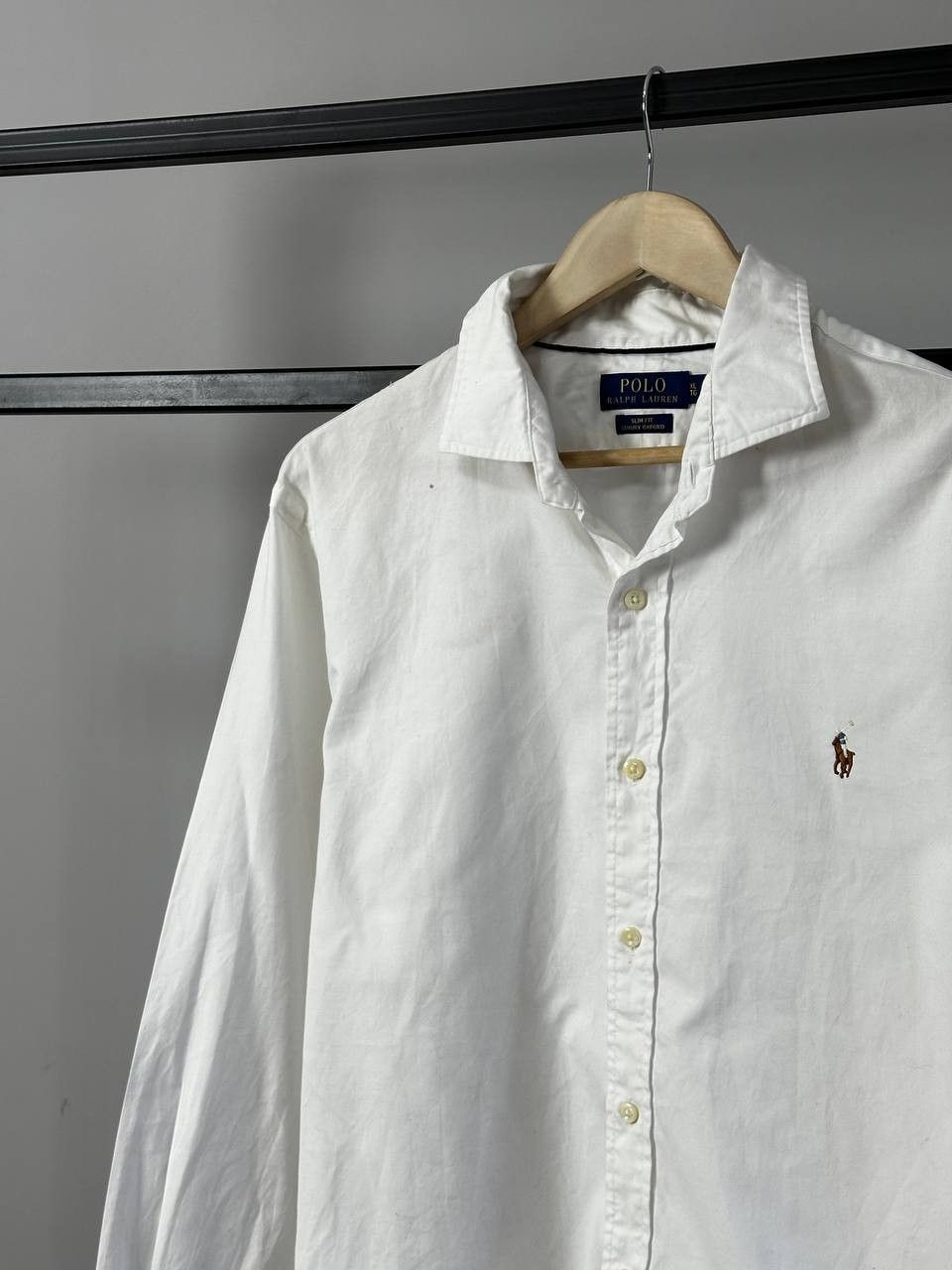 Polo Ralph Lauren Polo Ralph Lauren Luxury White Oxford SHIRT Size US XL / EU 56 / 4 - 3 Thumbnail