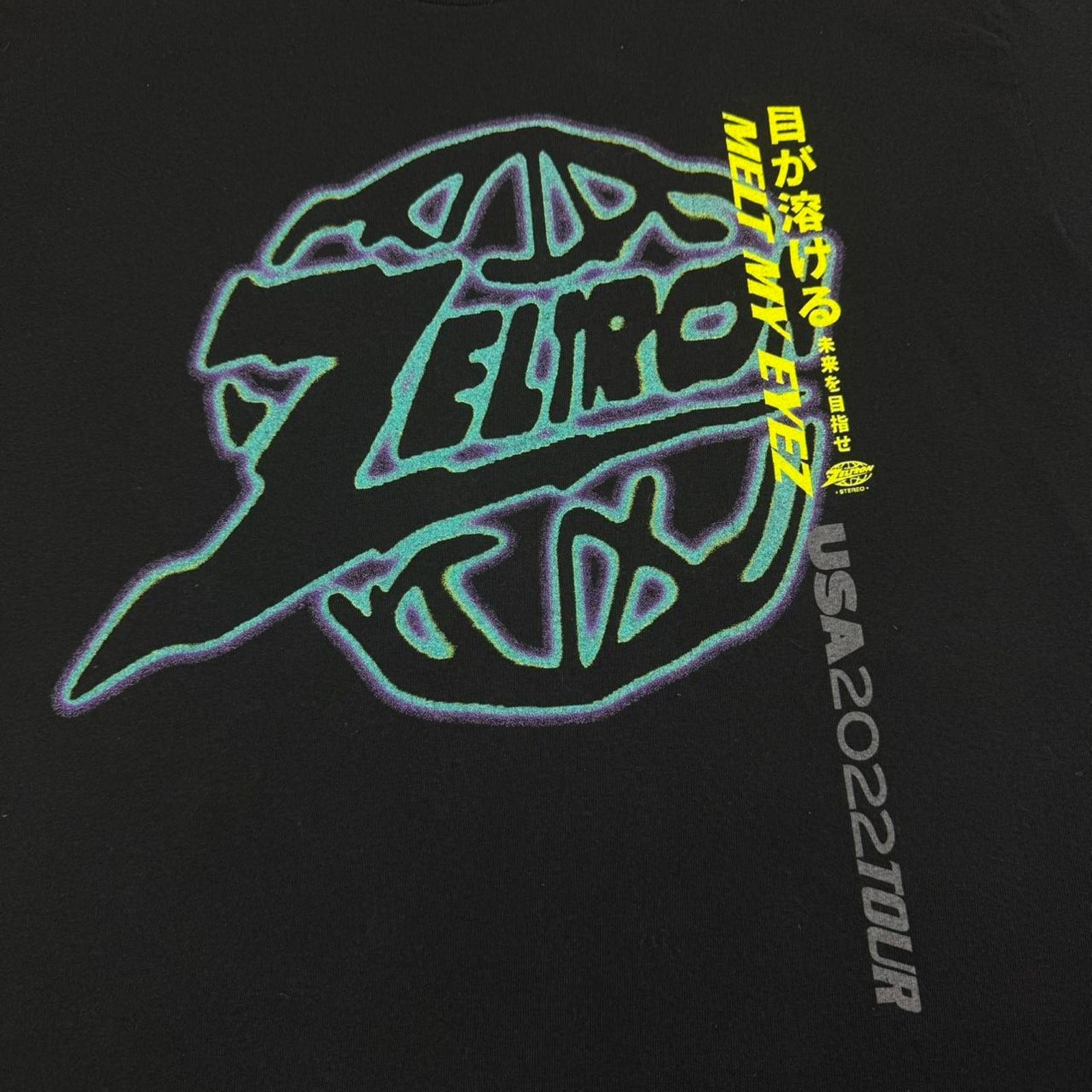 Other Denzel Curry Zeltron Melt My Eyez 2022 tour shirt size Large Size US L / EU 52-54 / 3 - 3 Thumbnail
