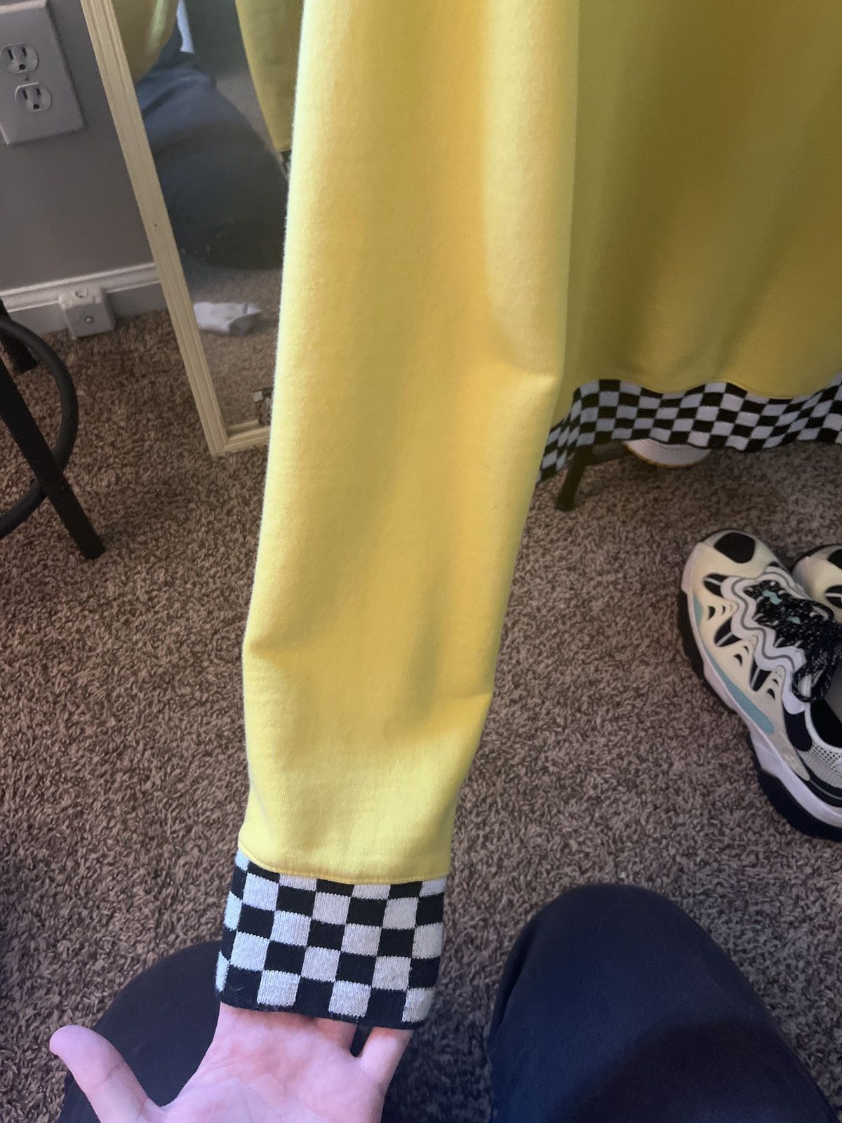 Golf Wang GOLF Taxi Crewneck (Yellow) Size US M / EU 48-50 / 2 - 4 Thumbnail