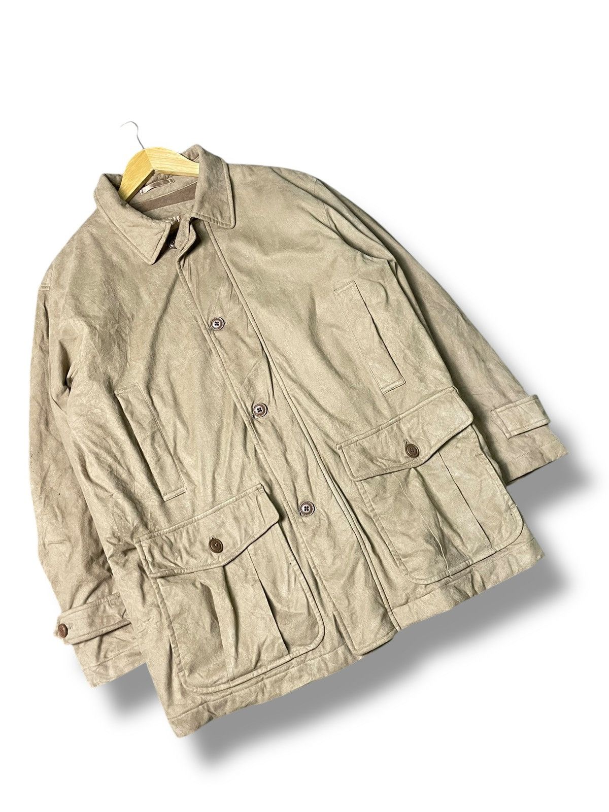 Japanese Brand × Vintage Vintage CROCODILE Leather Suede Jacket (81) Size US M / EU 48-50 / 2 - 4 Thumbnail