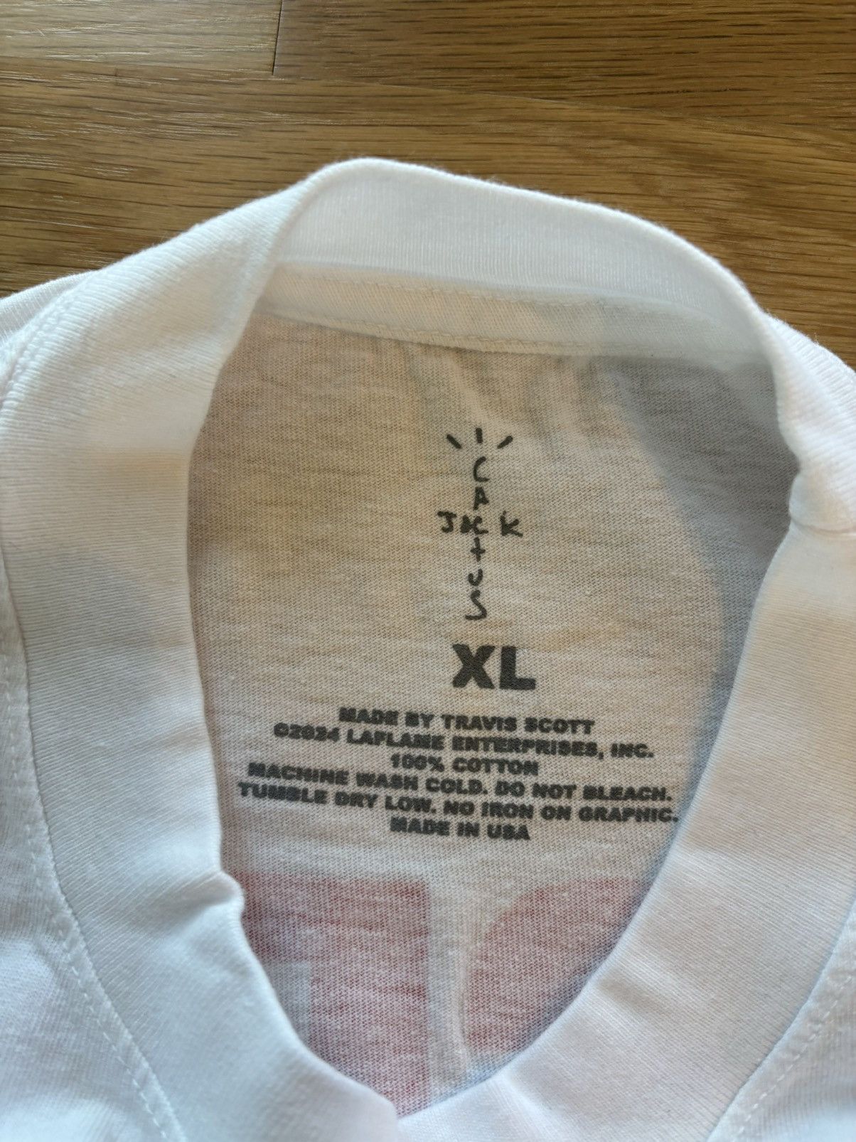 Travis Scott RARE Travis Scott Stormi Formula Two F2 Pit Crew Tee Size US XL / EU 56 / 4 - 4 Thumbnail