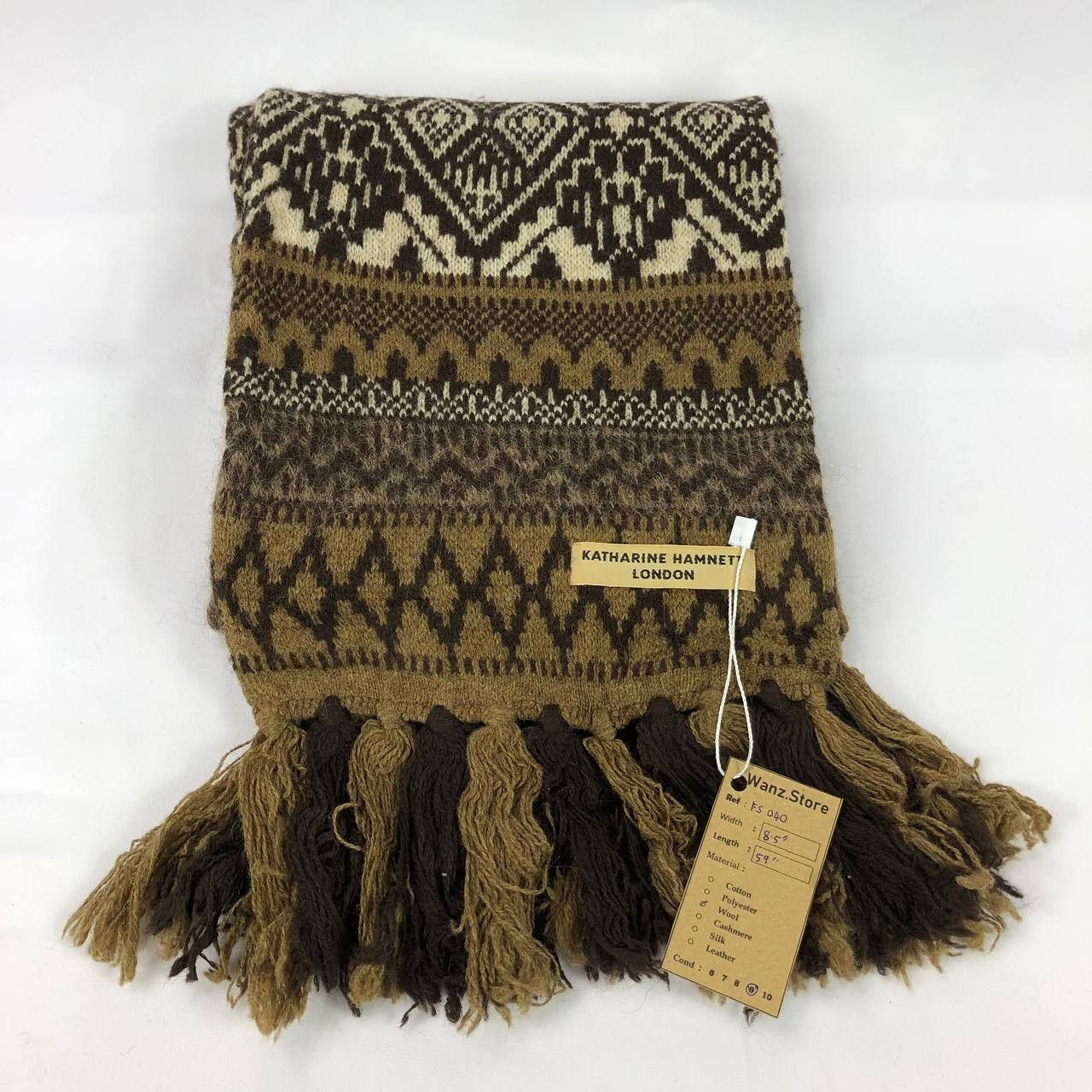 Katharine Hamnett London Katharine Hamnett Scarf / Muffler / Neckwear FS040 Size ONE SIZE - 5 Thumbnail
