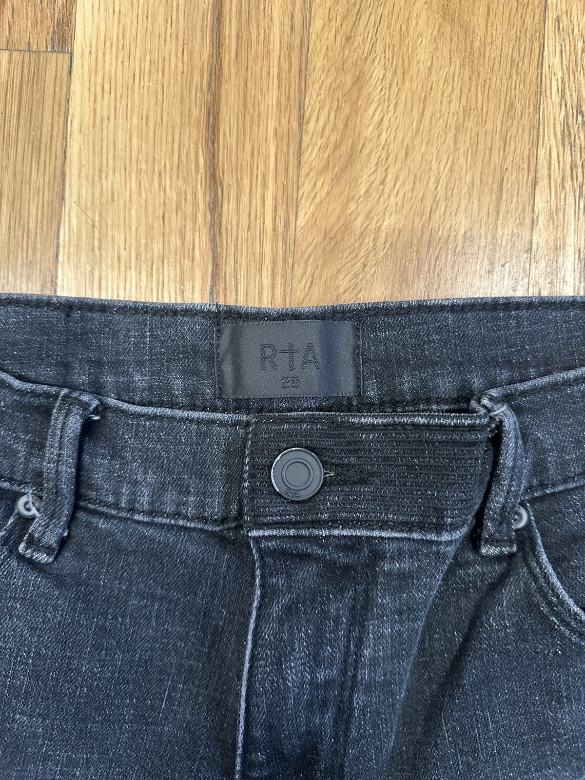 Rta Rta Black Spell Gradient Gray Denim Jeans Size 28 Size US 28 / EU 44 - 3 Thumbnail