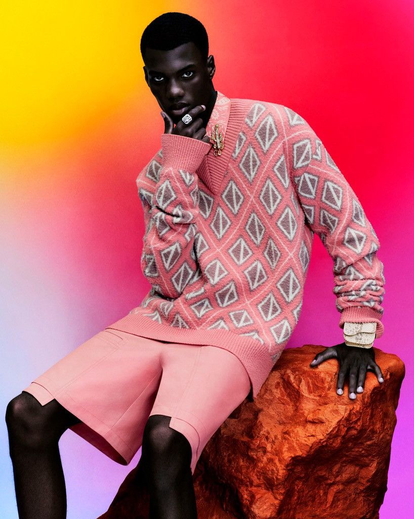 Dior × Travis Scott Cactus Jack Dior 2022 CD Diamond Pullover Size US S / EU 44-46 / 1 - 6 Thumbnail