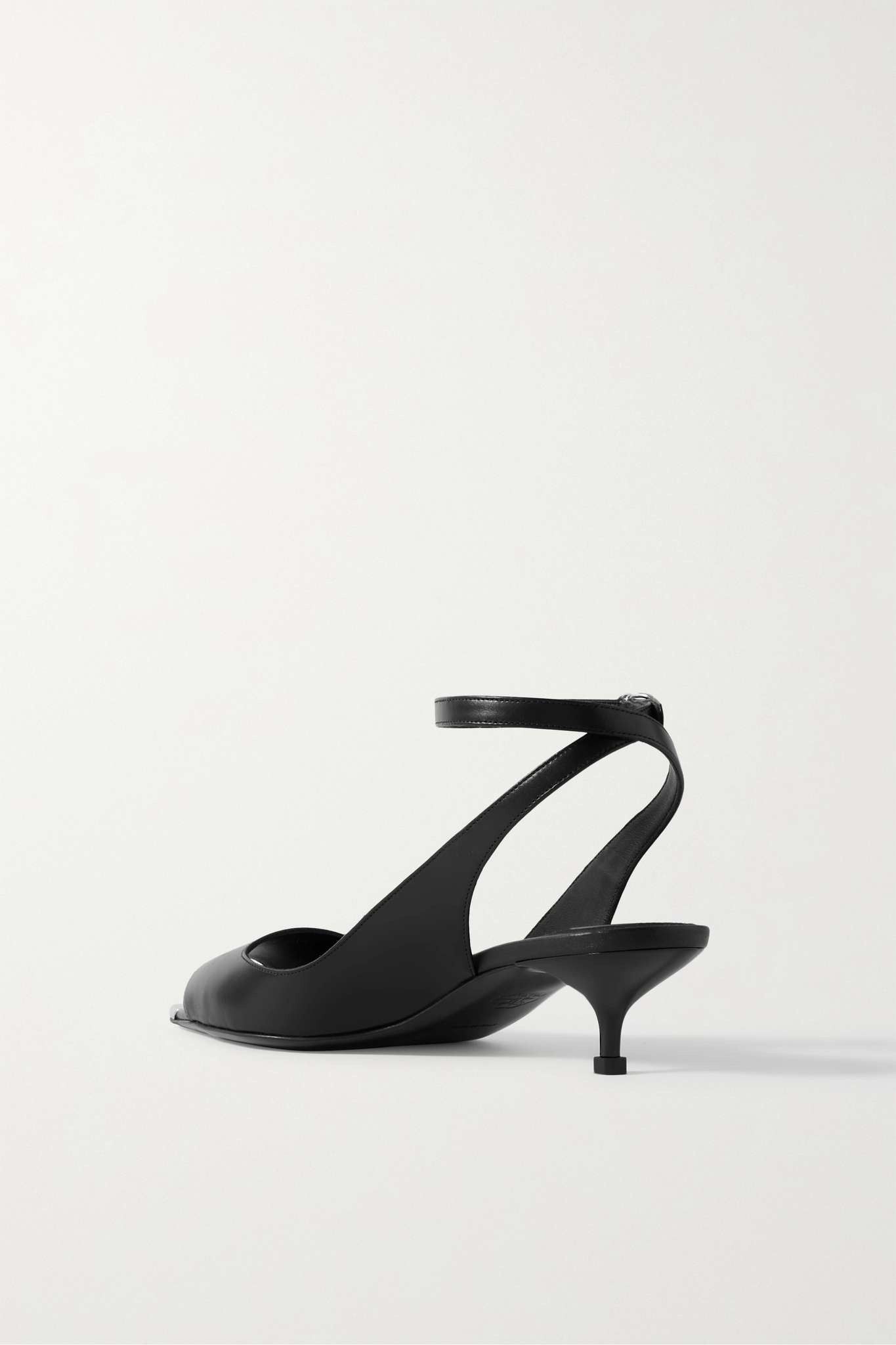Alexander McQueen o1y0225 Sandals in Black Size US 6.5 / IT 36.5 - 3 Thumbnail