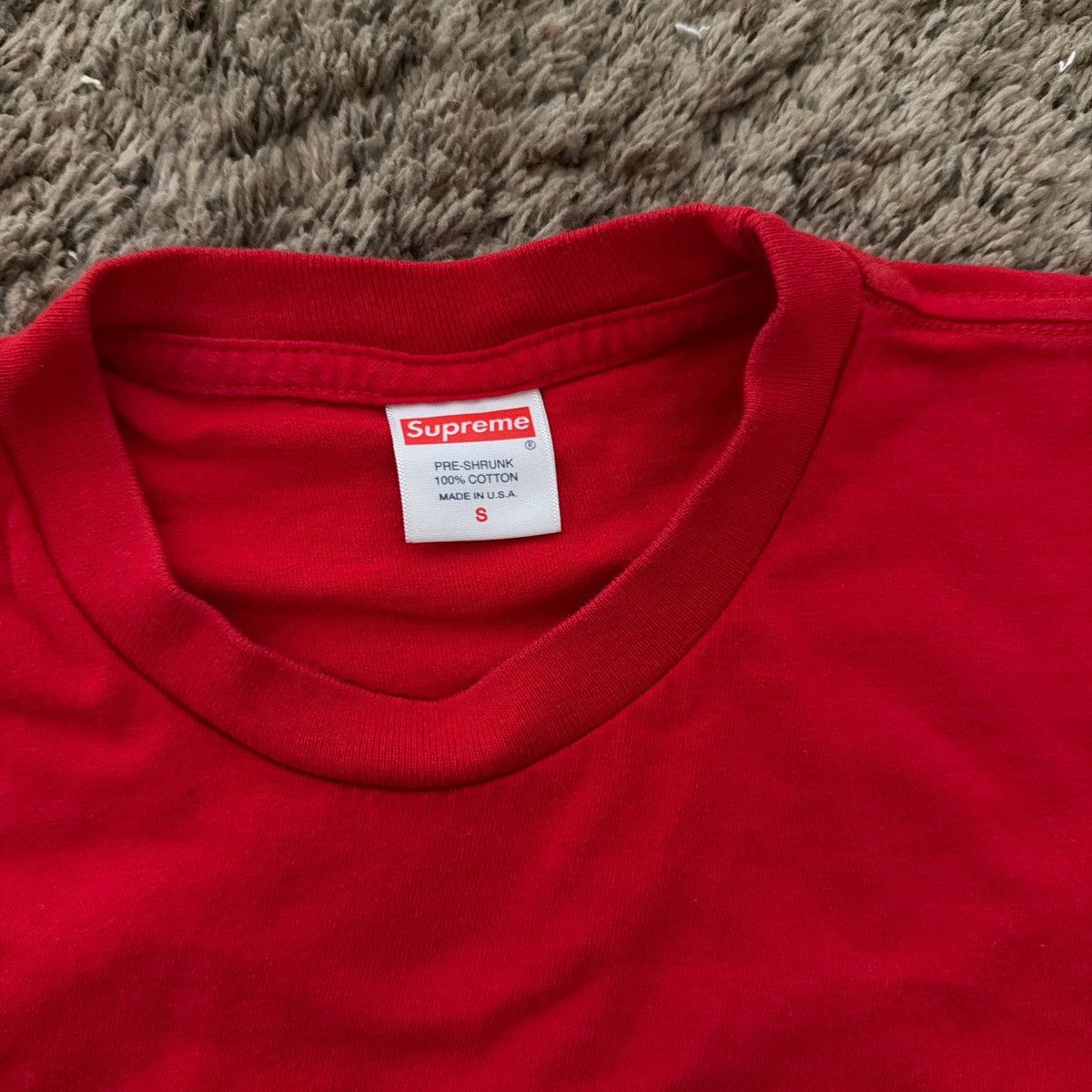 Supreme Red Supreme New York shirt Size US S / EU 44-46 / 1 - 2 Thumbnail